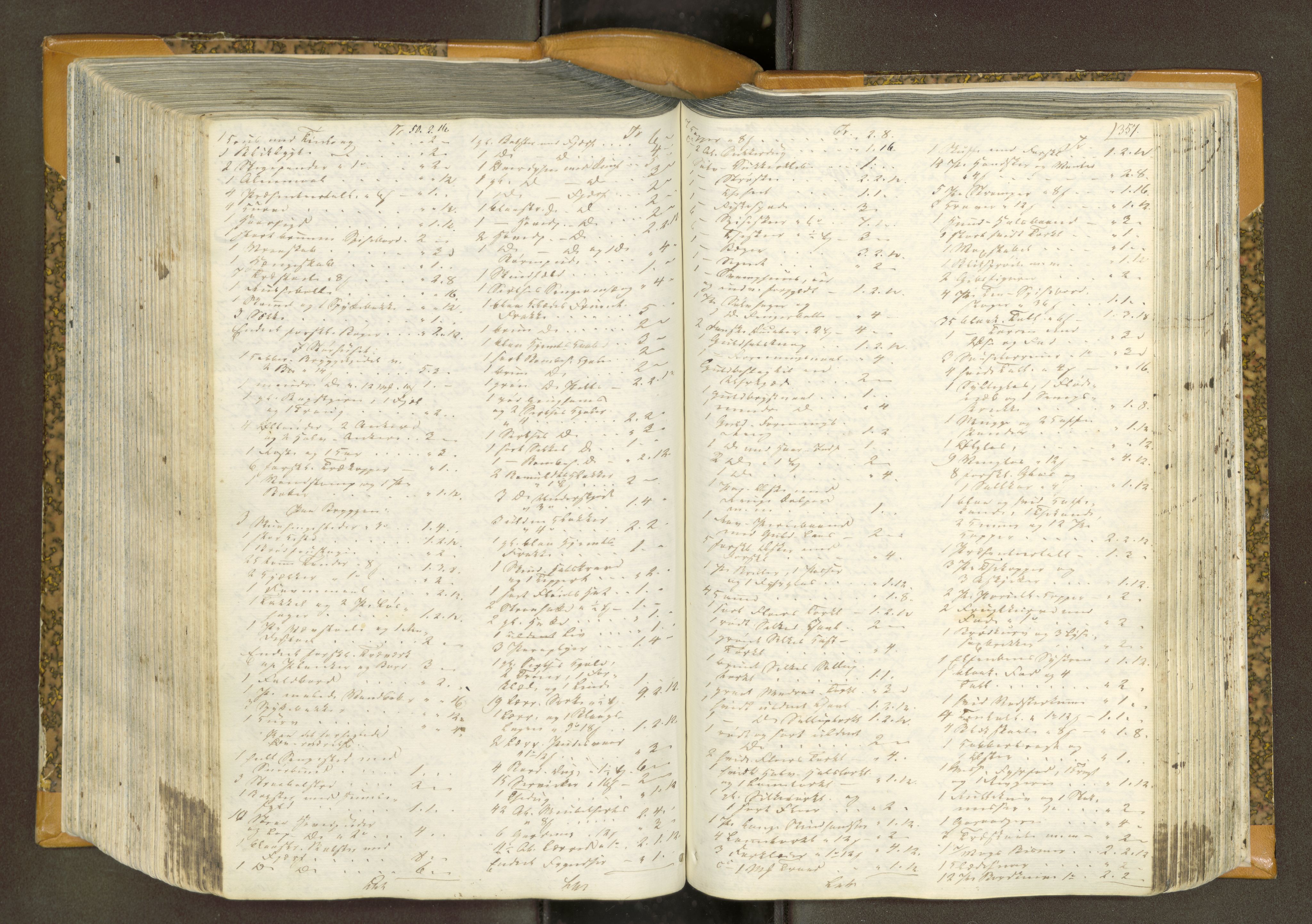 Trondheim byfogd, AV/SAT-A-0003/1/3/3B/L0003: Skiftebehandlingsprotokoll (u/ register) U, 1834-1840, p. 357
