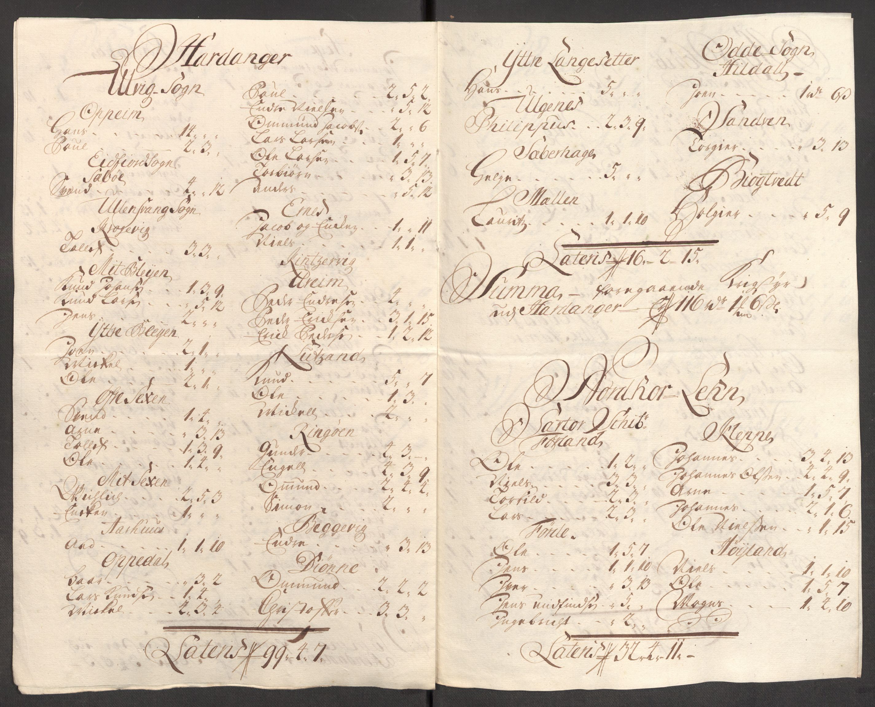 Rentekammeret inntil 1814, Reviderte regnskaper, Fogderegnskap, AV/RA-EA-4092/R50/L3160: Fogderegnskap Lyse kloster, 1710-1719, p. 486