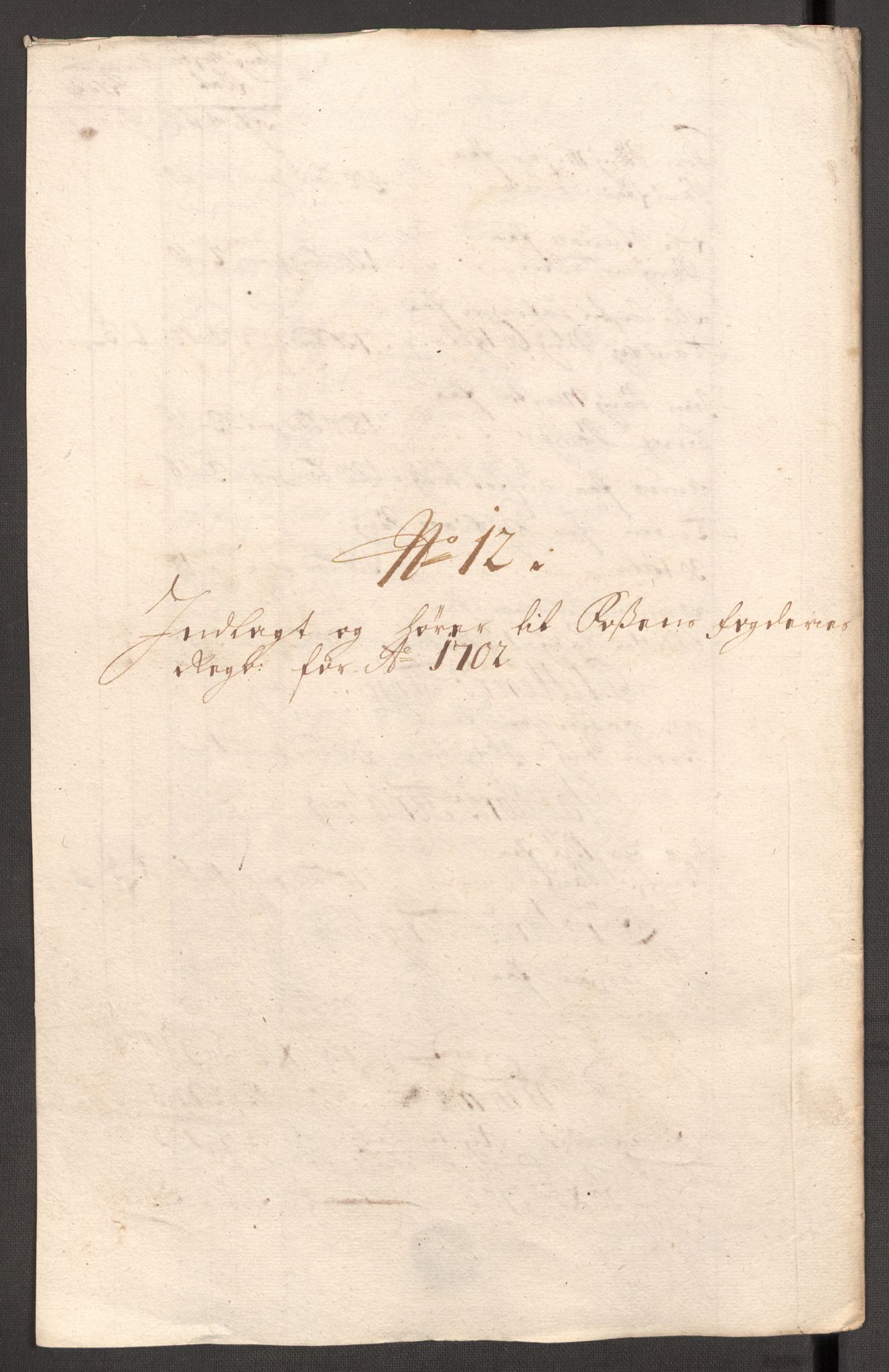 Rentekammeret inntil 1814, Reviderte regnskaper, Fogderegnskap, RA/EA-4092/R57/L3855: Fogderegnskap Fosen, 1702-1703, p. 141