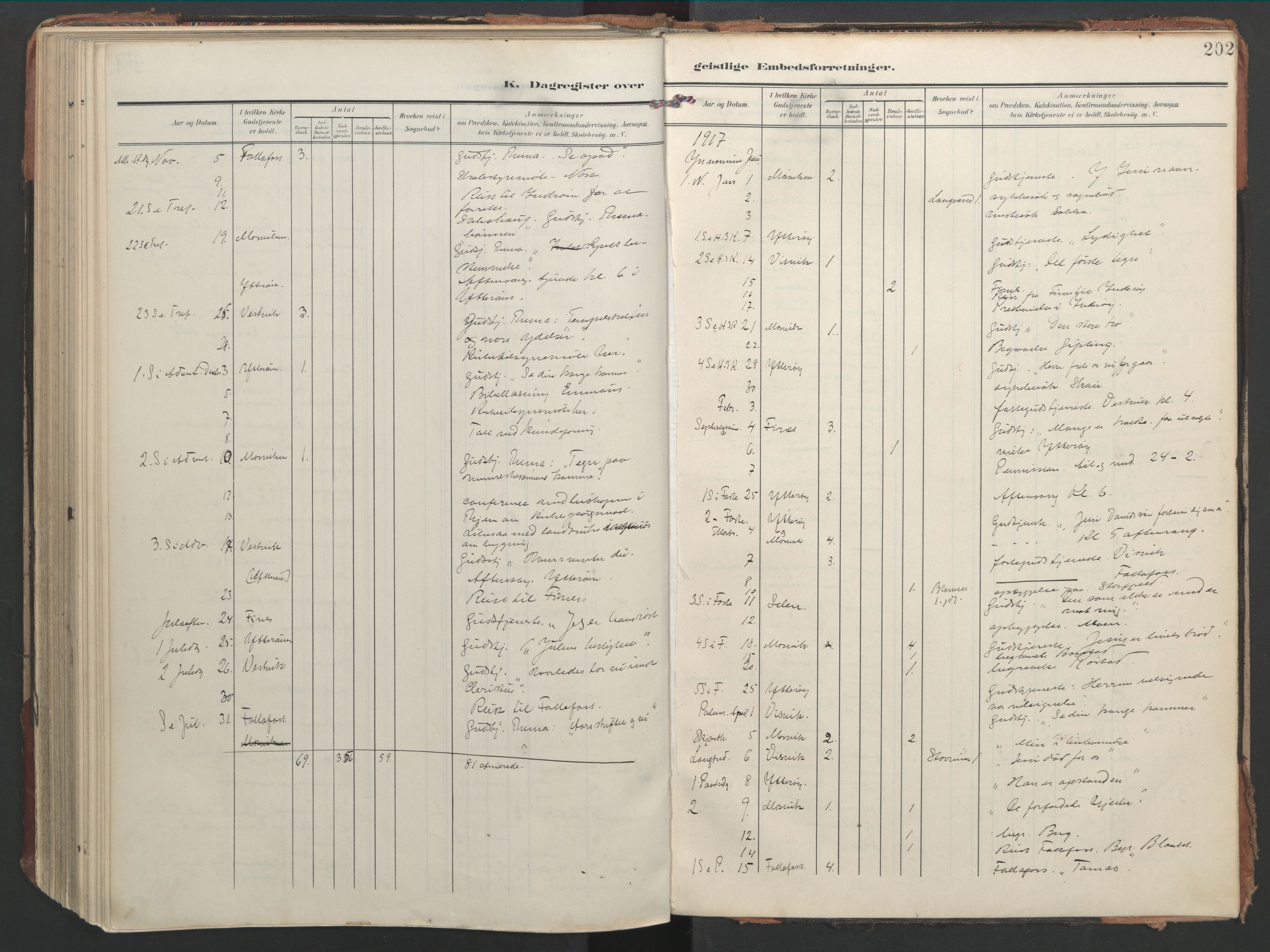 Ministerialprotokoller, klokkerbøker og fødselsregistre - Nord-Trøndelag, AV/SAT-A-1458/744/L0421: Parish register (official) no. 744A05, 1905-1930, p. 202