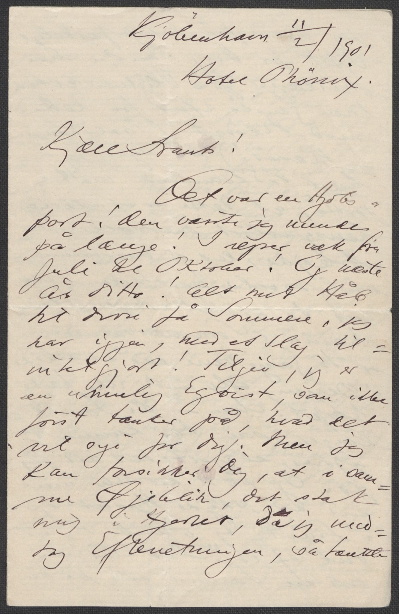 Beyer, Frants, AV/RA-PA-0132/F/L0001: Brev fra Edvard Grieg til Frantz Beyer og "En del optegnelser som kan tjene til kommentar til brevene" av Marie Beyer, 1872-1907, p. 611