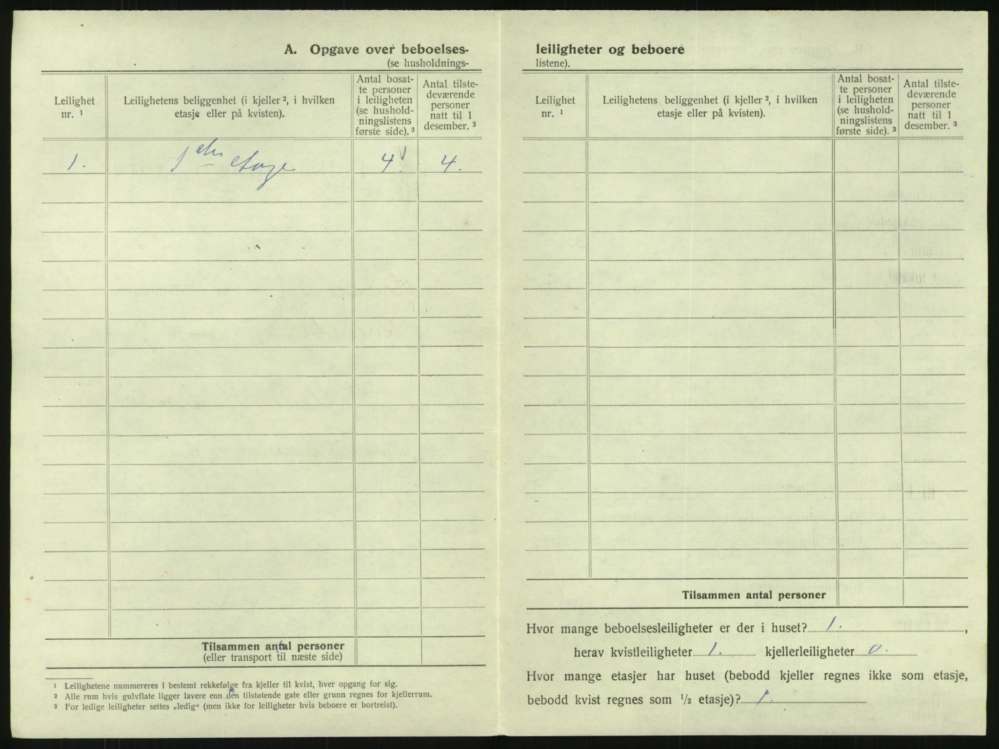 SAK, 1920 census for Lillesand, 1920, p. 38