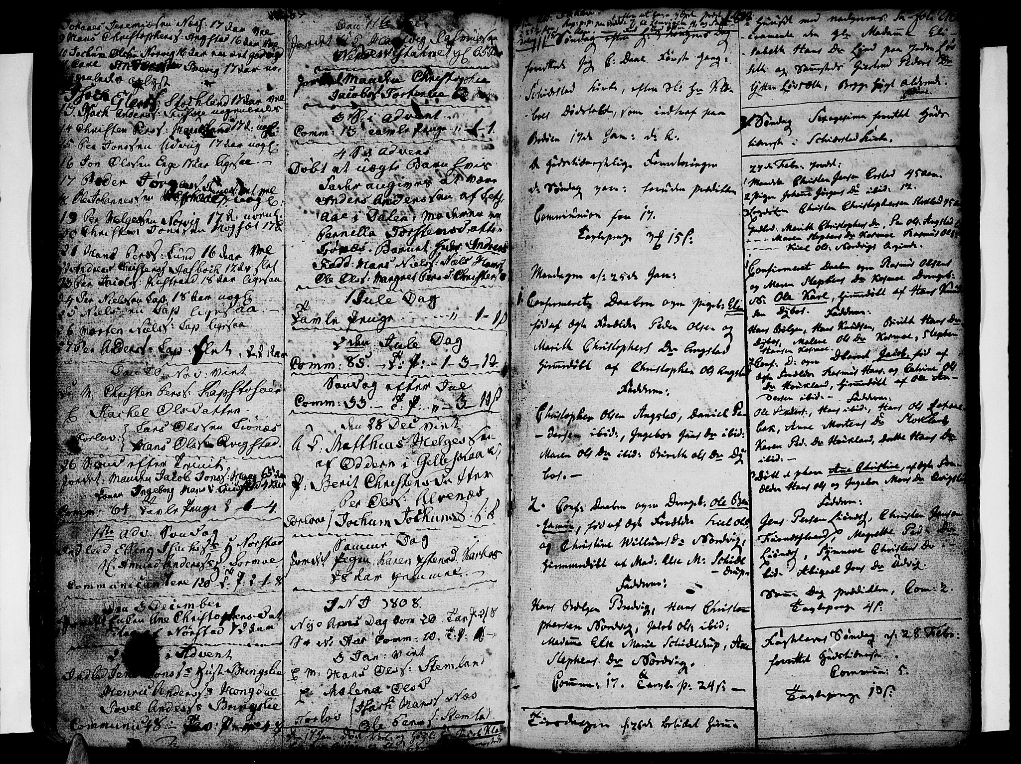 Ministerialprotokoller, klokkerbøker og fødselsregistre - Nordland, AV/SAT-A-1459/852/L0735: Parish register (official) no. 852A05, 1762-1820, p. 216