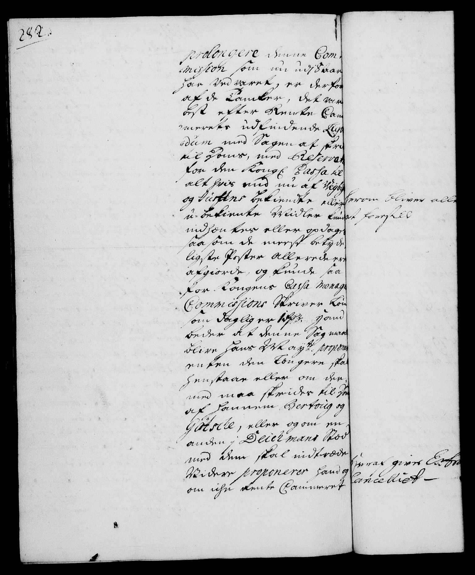 Rentekammeret, Kammerkanselliet, AV/RA-EA-3111/G/Gh/Gha/L0012: Norsk ekstraktmemorialprotokoll (merket RK 53.57), 1730, p. 282