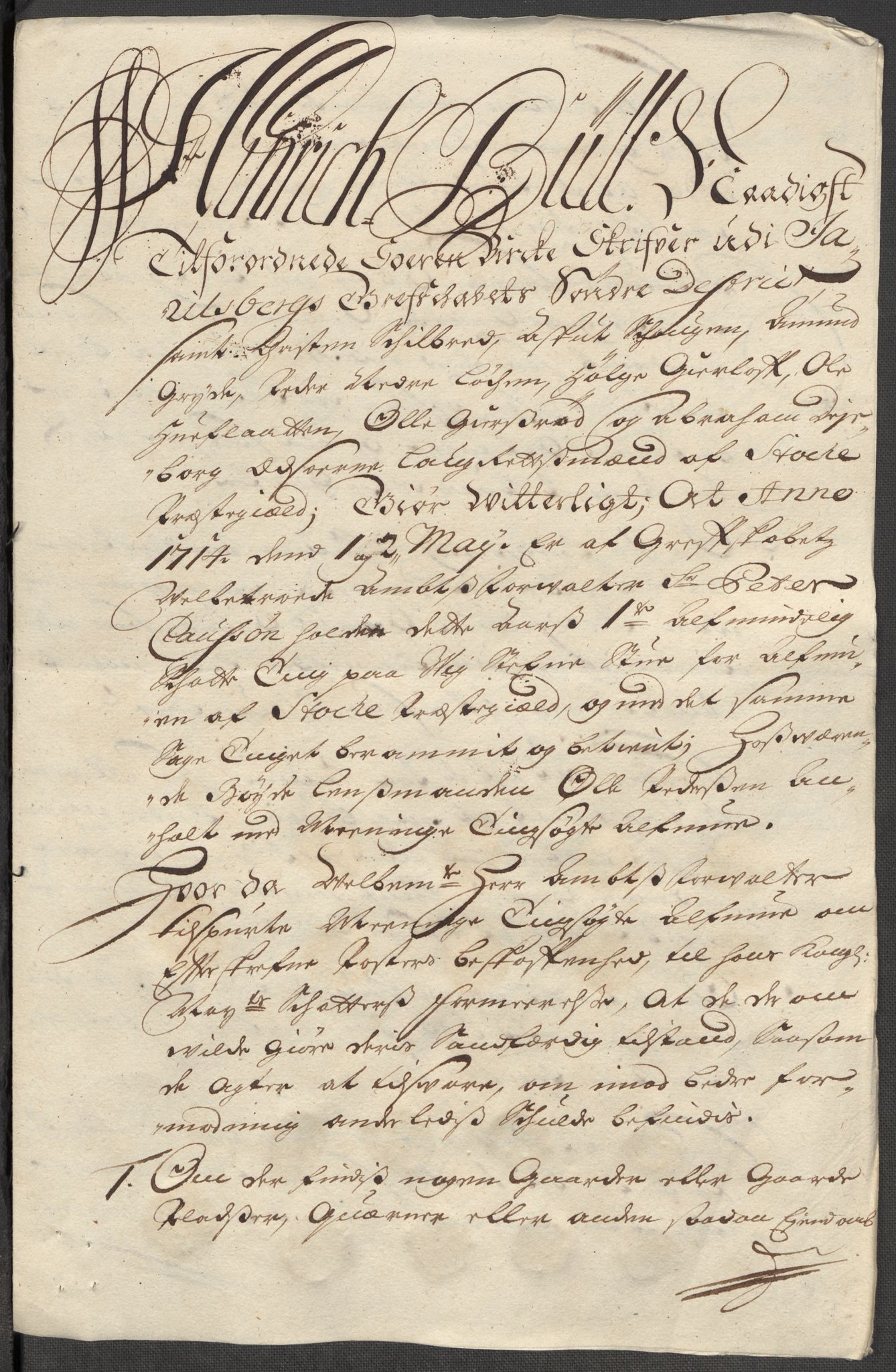 Rentekammeret inntil 1814, Reviderte regnskaper, Fogderegnskap, AV/RA-EA-4092/R32/L1879: Fogderegnskap Jarlsberg grevskap, 1714-1715, p. 139