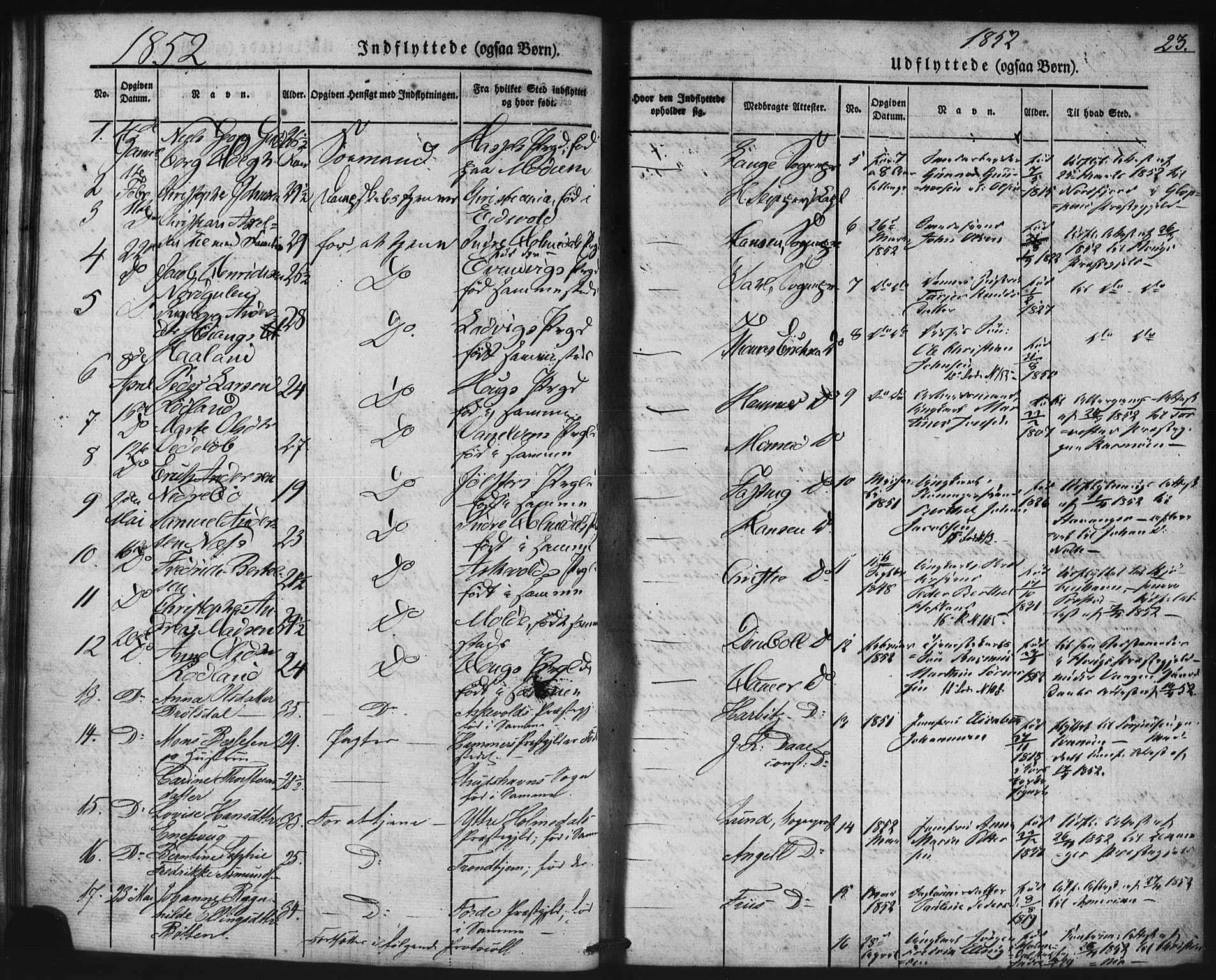 Domkirken sokneprestembete, AV/SAB-A-74801/H/Haa/L0046: Parish register (official) no. F 1, 1841-1852, p. 23
