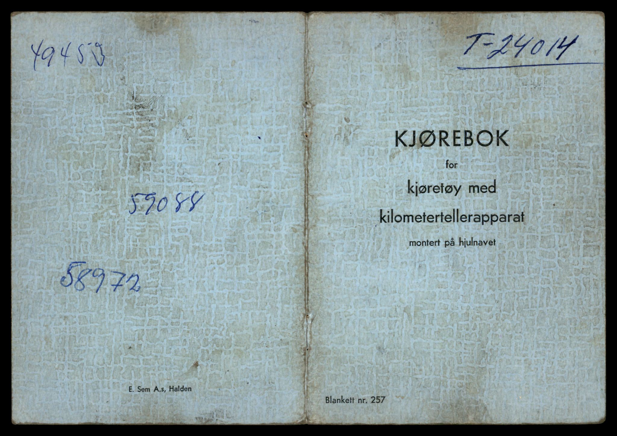 Møre og Romsdal vegkontor - Ålesund trafikkstasjon, AV/SAT-A-4099/F/Fe/L0033: Registreringskort for kjøretøy T 12151 - T 12474, 1927-1998, p. 2541