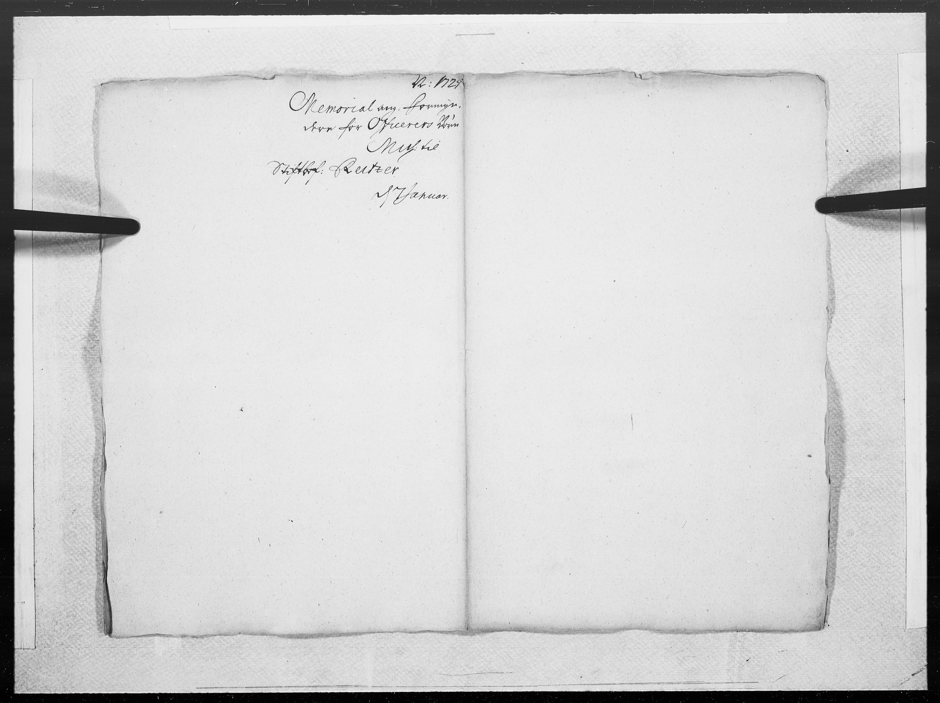 Danske Kanselli 1572-1799, AV/RA-EA-3023/F/Fc/Fcc/Fcca/L0094: Norske innlegg 1572-1799, 1724, p. 2