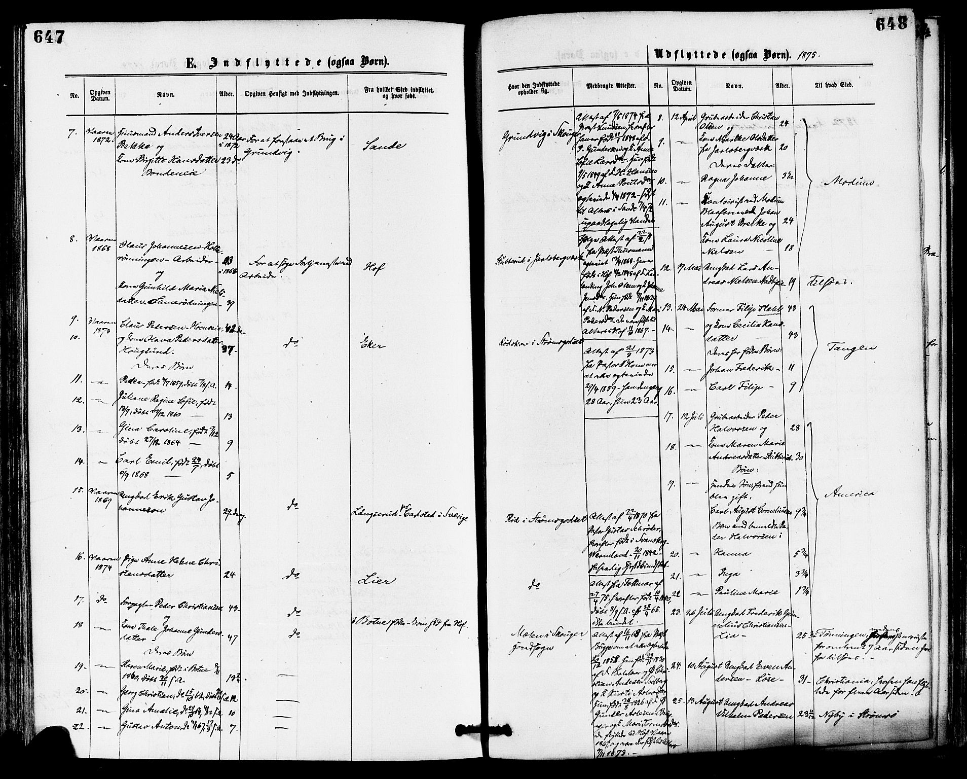 Skoger kirkebøker, AV/SAKO-A-59/F/Fa/L0005: Parish register (official) no. I 5, 1873-1884, p. 647-648