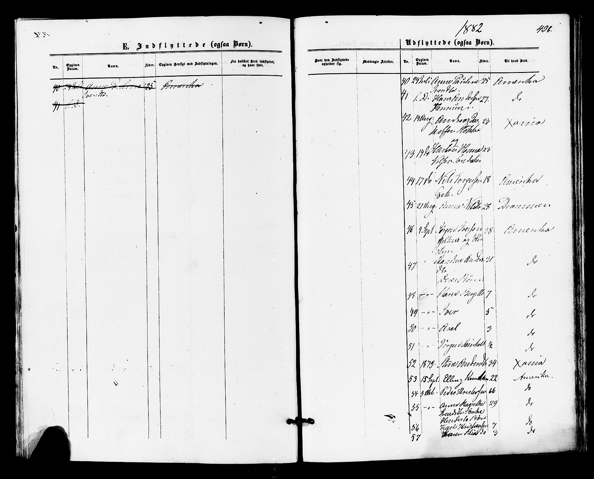 Lier kirkebøker, AV/SAKO-A-230/F/Fa/L0014: Parish register (official) no. I 14, 1875-1882, p. 436