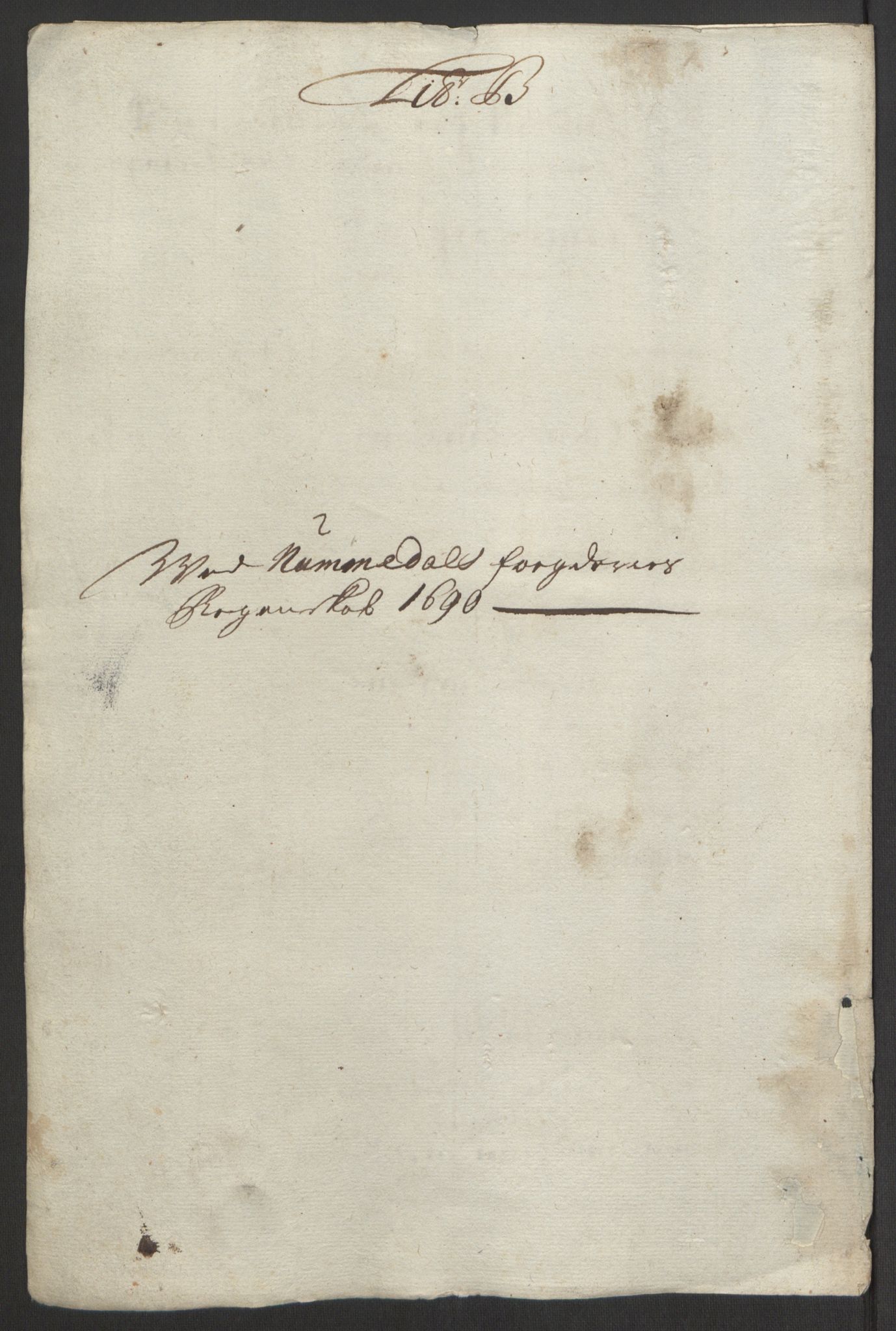 Rentekammeret inntil 1814, Reviderte regnskaper, Fogderegnskap, RA/EA-4092/R64/L4423: Fogderegnskap Namdal, 1690-1691, p. 14