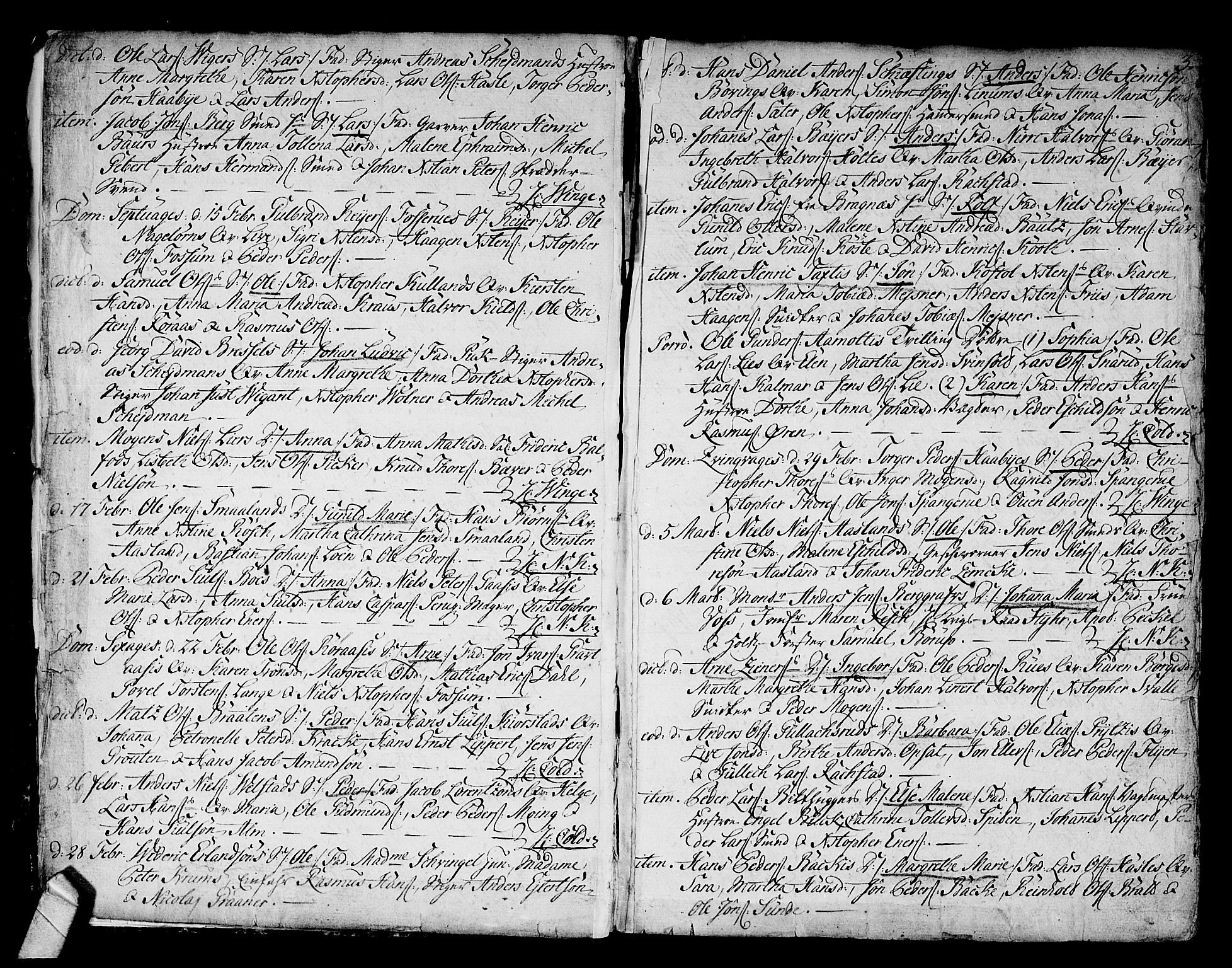 Kongsberg kirkebøker, SAKO/A-22/F/Fa/L0004: Parish register (official) no. I 4, 1756-1768, p. 3