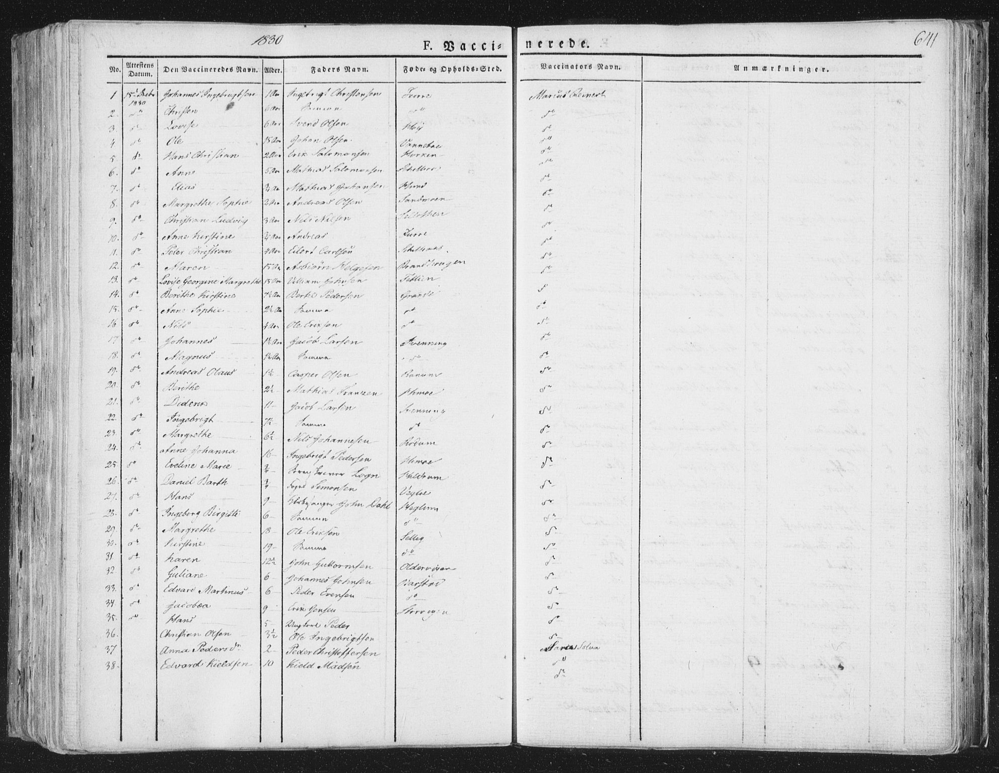 Ministerialprotokoller, klokkerbøker og fødselsregistre - Nord-Trøndelag, SAT/A-1458/764/L0552: Parish register (official) no. 764A07b, 1824-1865, p. 641