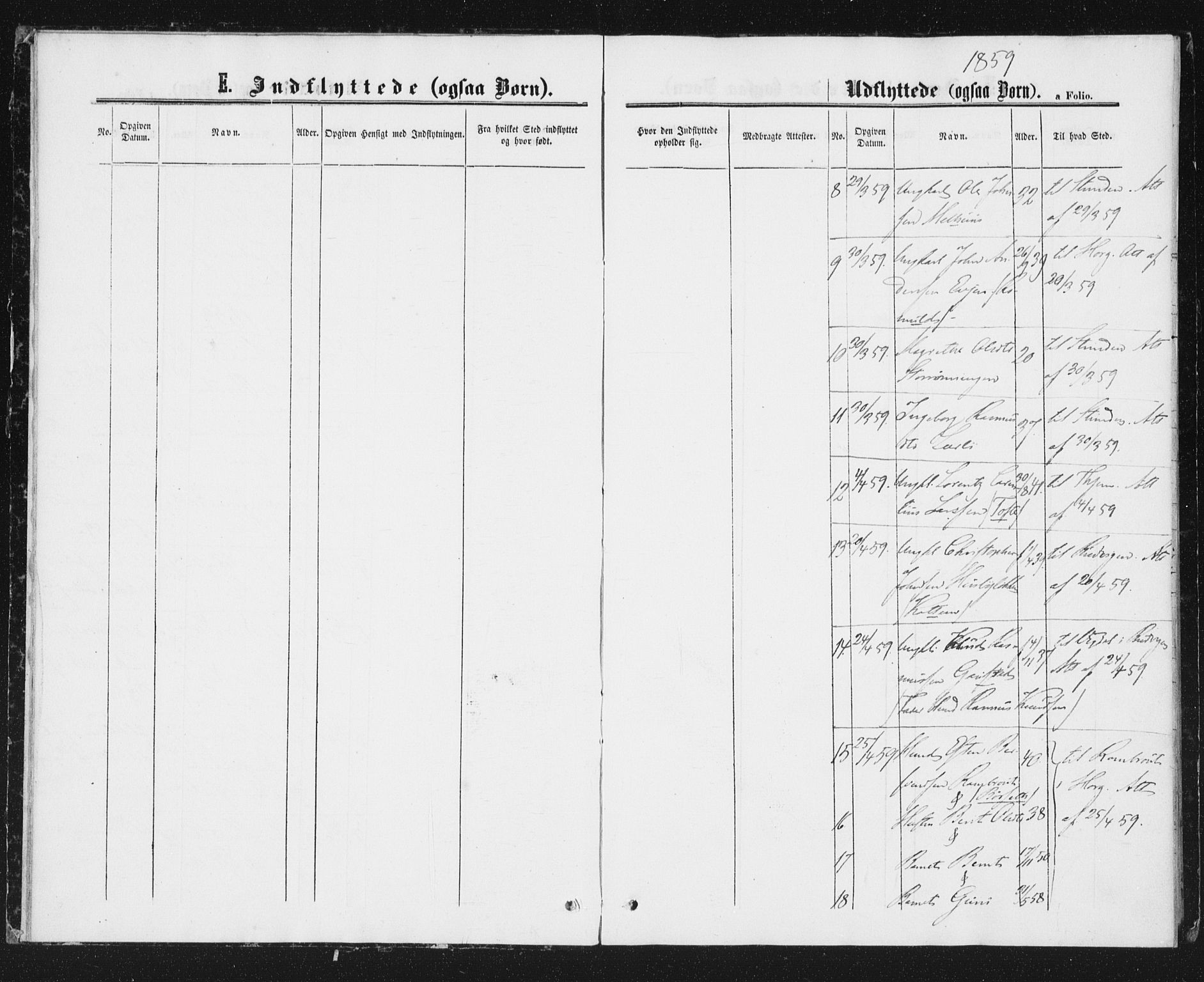 Ministerialprotokoller, klokkerbøker og fødselsregistre - Sør-Trøndelag, SAT/A-1456/691/L1078: Parish register (official) no. 691A10, 1858-1861