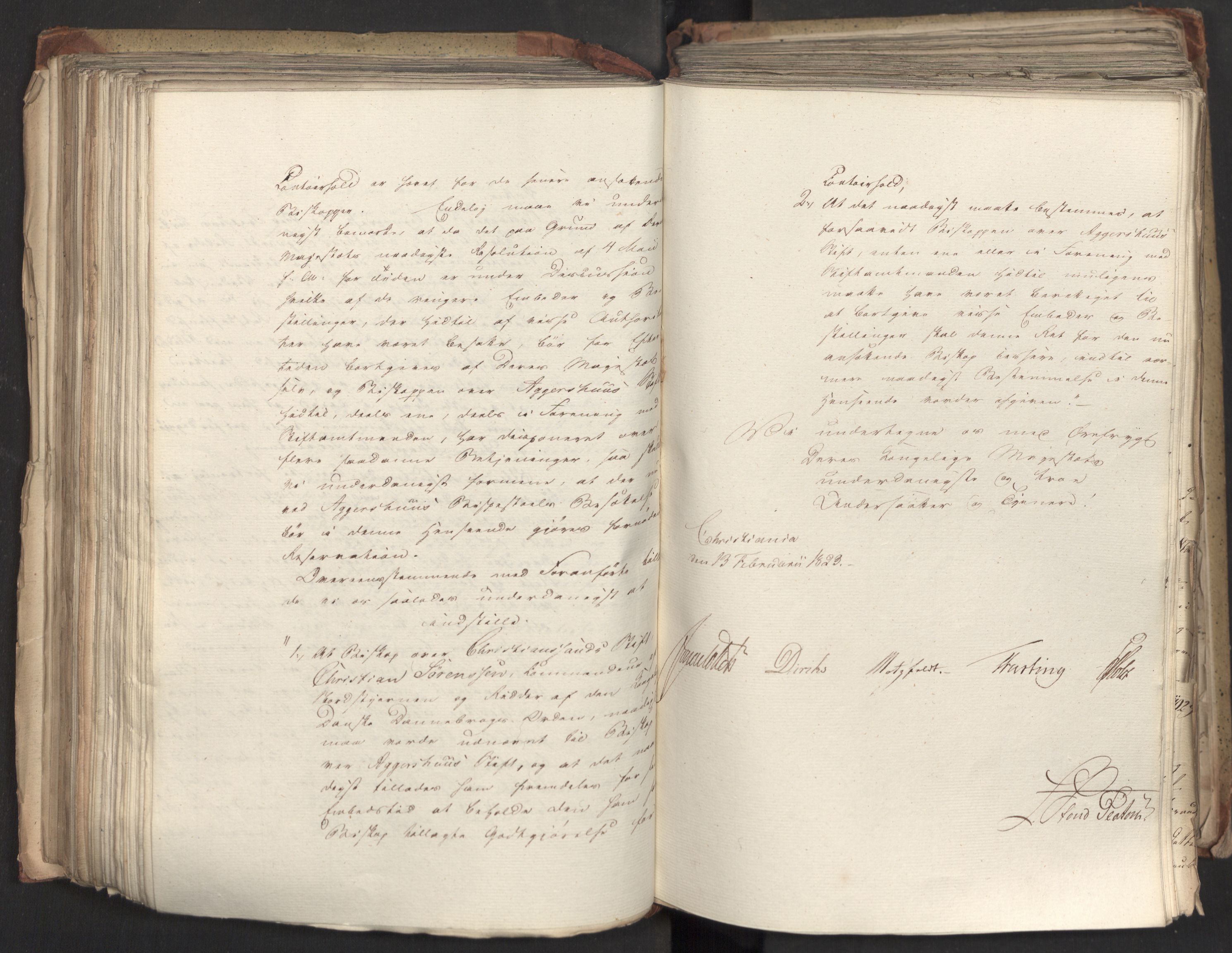 Statsrådsavdelingen i Stockholm, AV/RA-S-1003/D/Da/L0033: Regjeringsinnstillinger nr. 1-274, 1823, p. 317