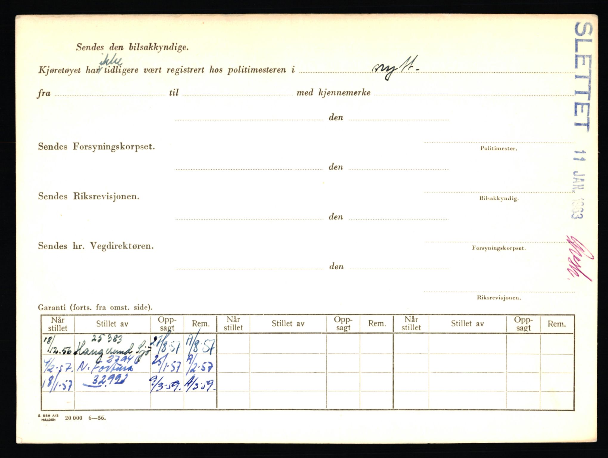 Stavanger trafikkstasjon, AV/SAST-A-101942/0/F/L0020: L-11000 - L-11499, 1930-1971, p. 1274