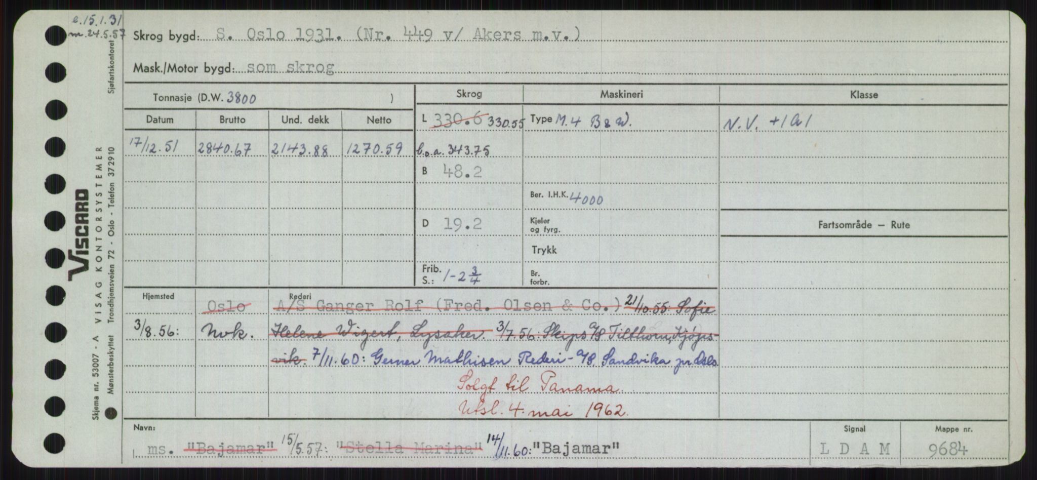 Sjøfartsdirektoratet med forløpere, Skipsmålingen, AV/RA-S-1627/H/Hd/L0003: Fartøy, B-Bev, p. 53