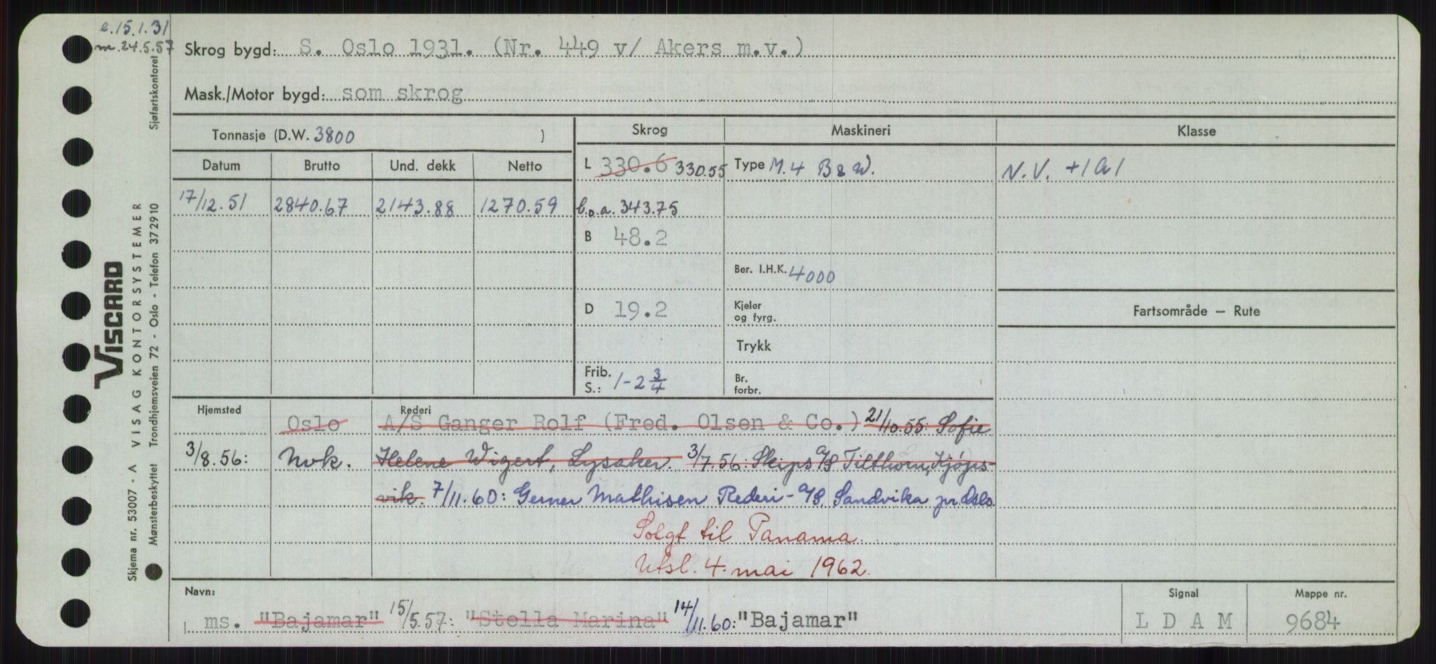 Sjøfartsdirektoratet med forløpere, Skipsmålingen, RA/S-1627/H/Hd/L0003: Fartøy, B-Bev, p. 53