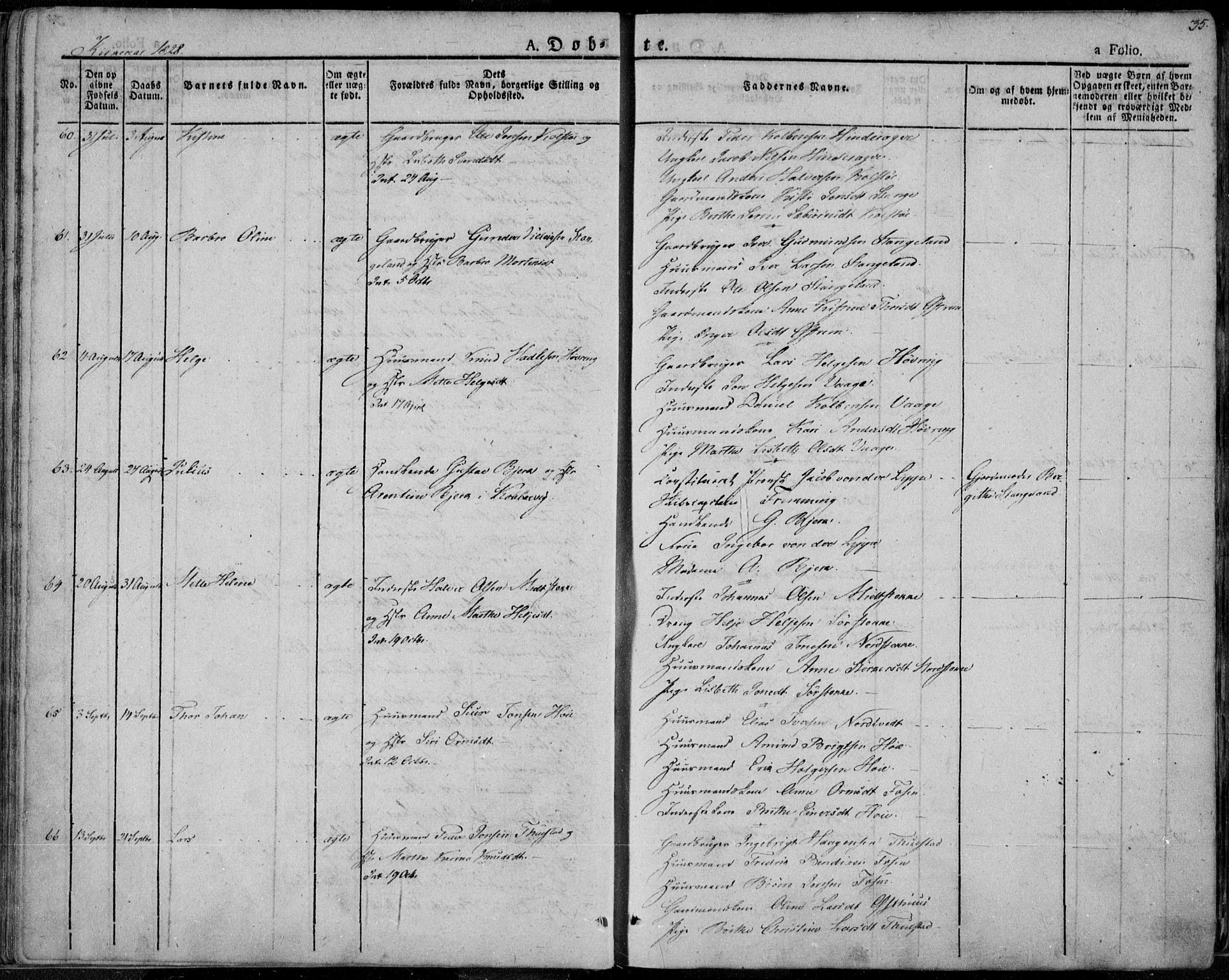 Avaldsnes sokneprestkontor, AV/SAST-A -101851/H/Ha/Haa/L0005: Parish register (official) no. A 5.1, 1825-1841, p. 35