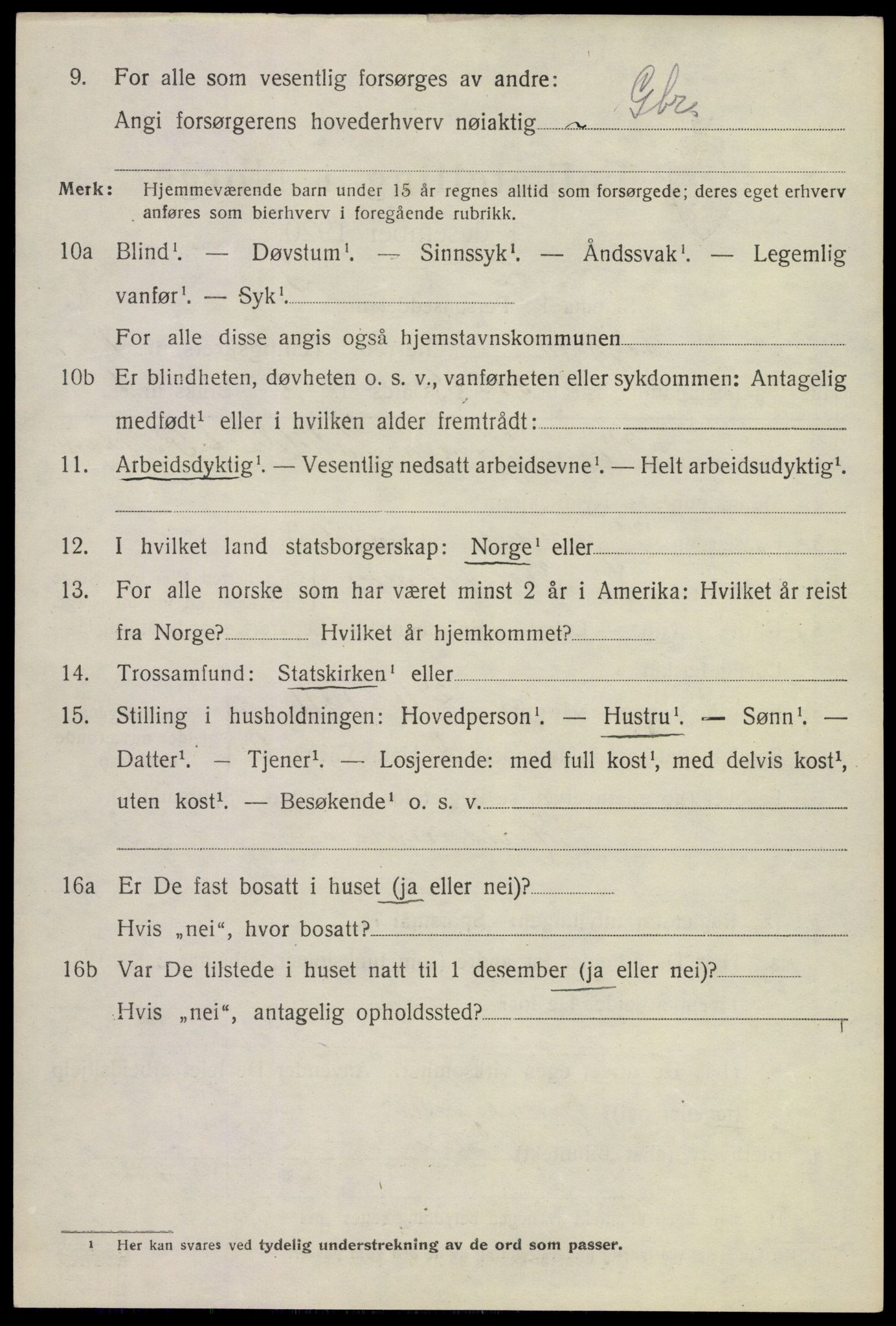 SAKO, 1920 census for Røyken, 1920, p. 2467