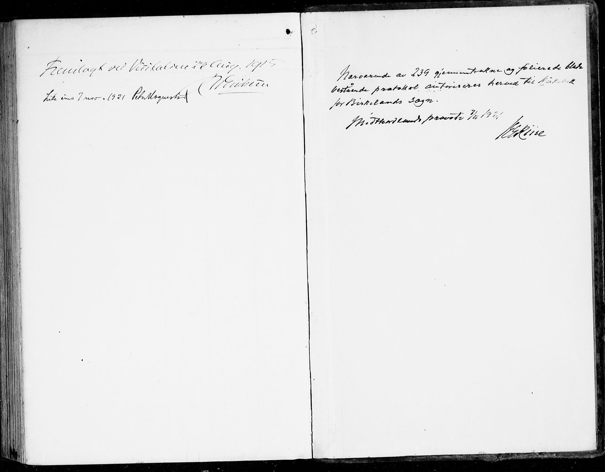 Fana Sokneprestembete, SAB/A-75101/H/Haa/Haai/L0004: Parish register (official) no. I 4, 1912-1933