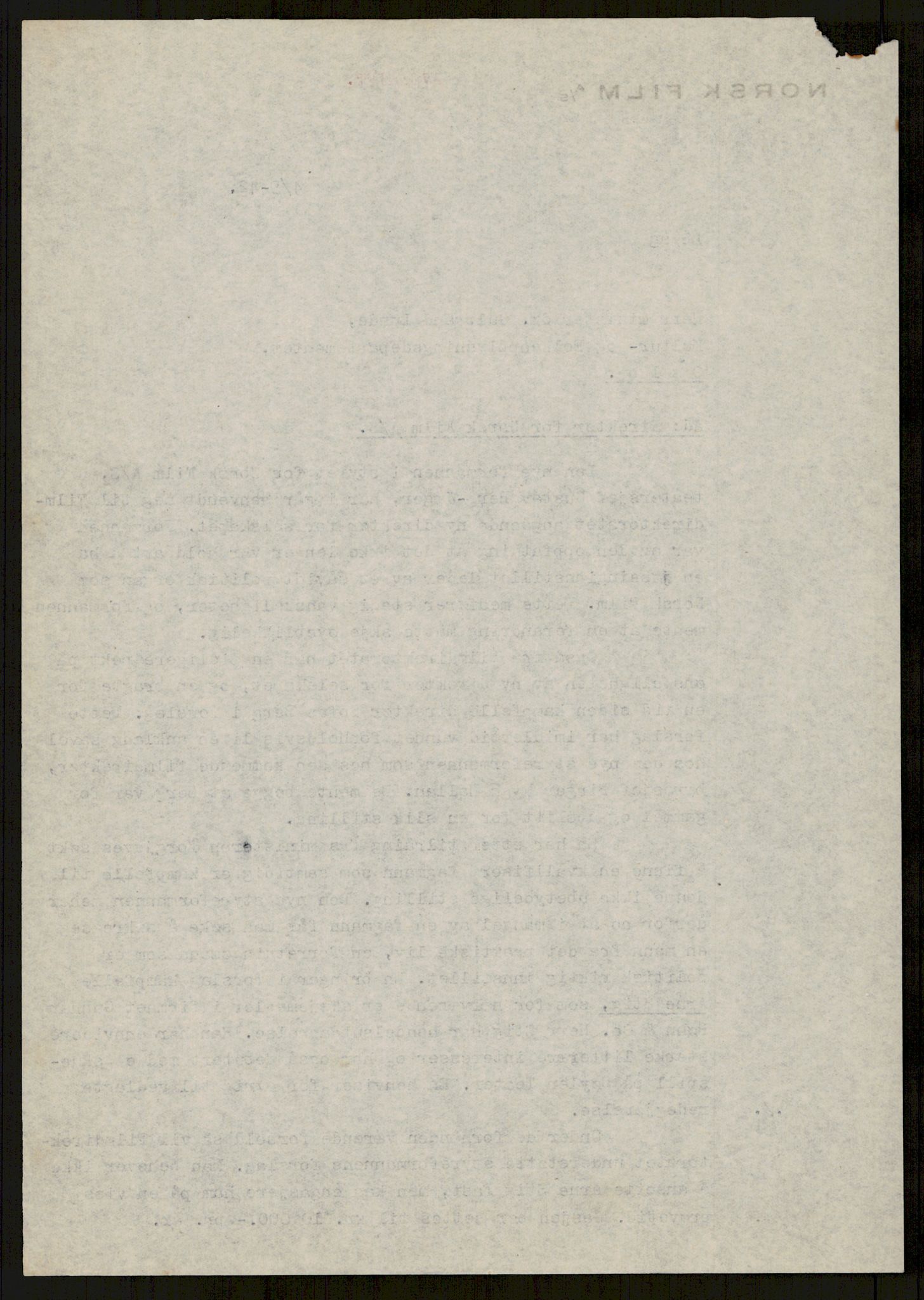 Tyske arkiver, Reichskommissariat, AV/RA-RAFA-2174/E/Ei/L0002/0005: Dokumentsamling / Dokumenter etter Leif Sinding, Statens Filmdirektorat , 1941-1943, p. 812