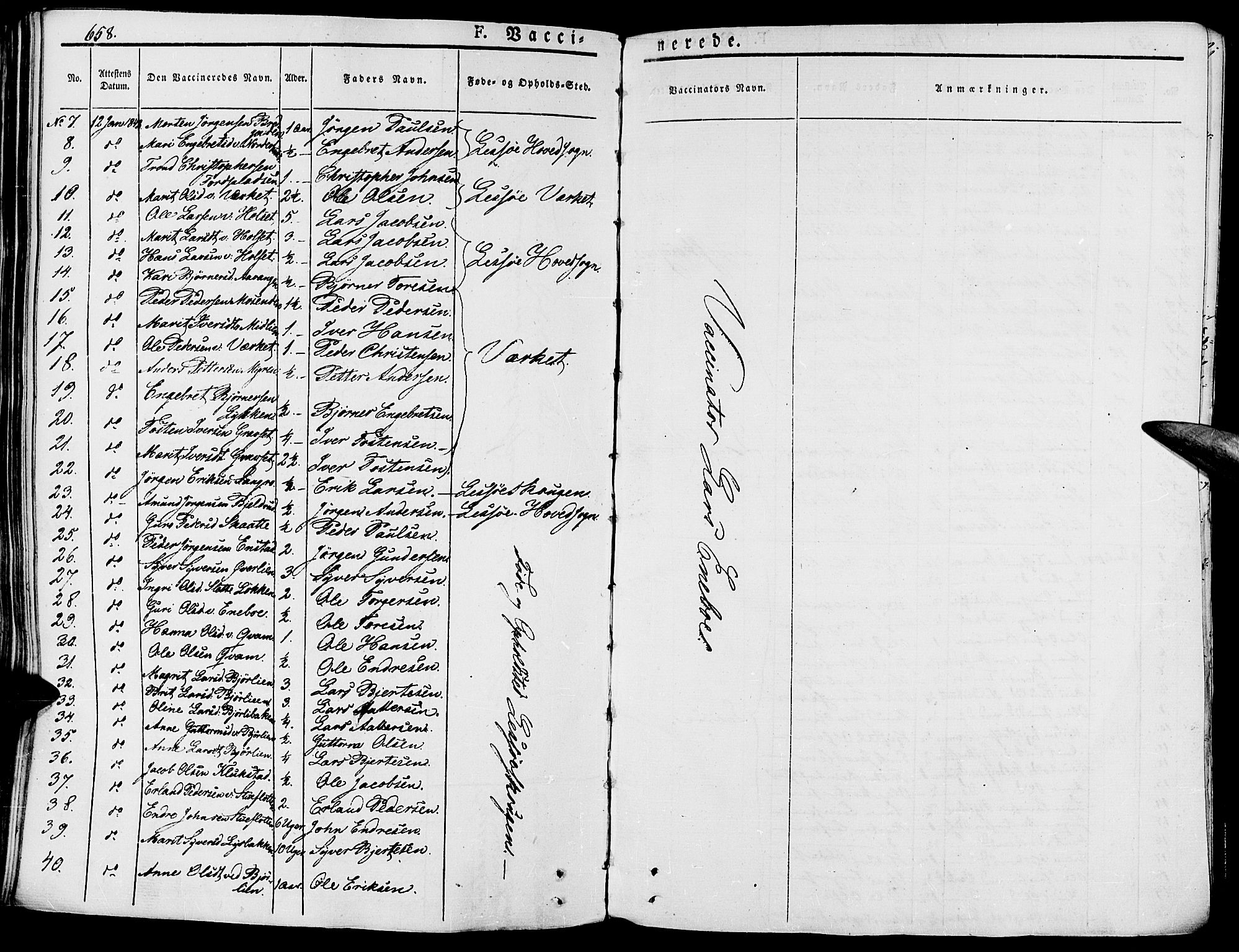 Lesja prestekontor, AV/SAH-PREST-068/H/Ha/Haa/L0005: Parish register (official) no. 5, 1830-1842, p. 658