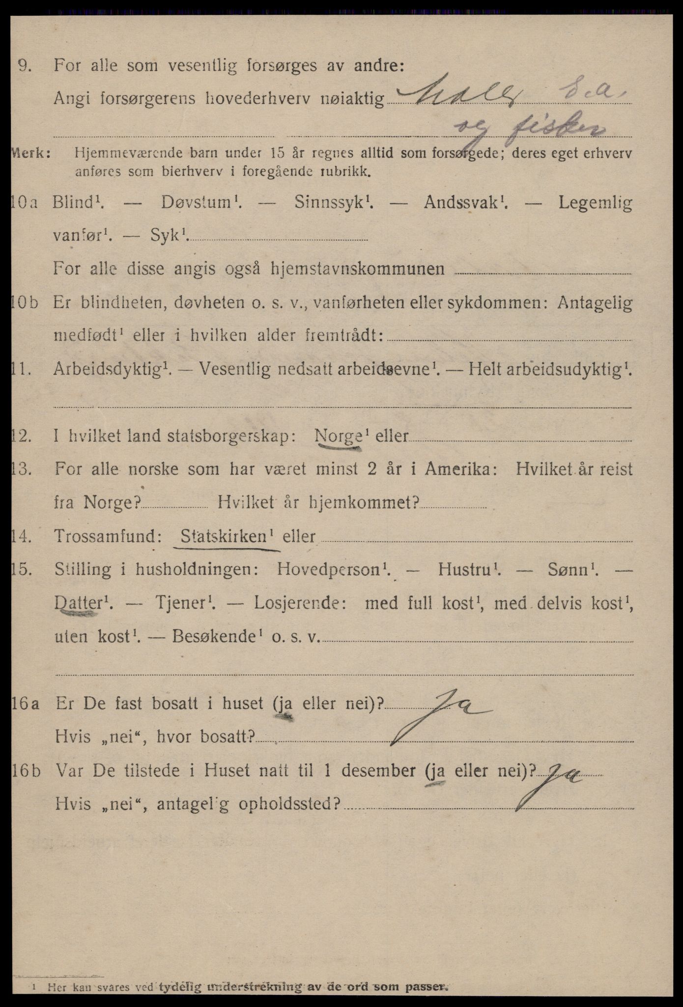 SAT, 1920 census for Ålesund, 1920, p. 12273