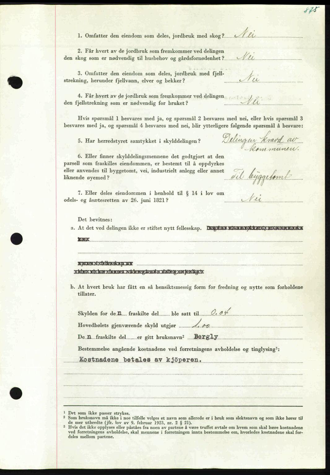 Nordmøre sorenskriveri, AV/SAT-A-4132/1/2/2Ca: Mortgage book no. A115, 1950-1950, Diary no: : 2514/1950