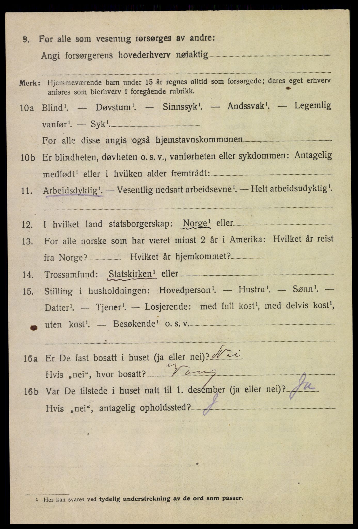 SAH, 1920 census for Ringsaker, 1920, p. 29629