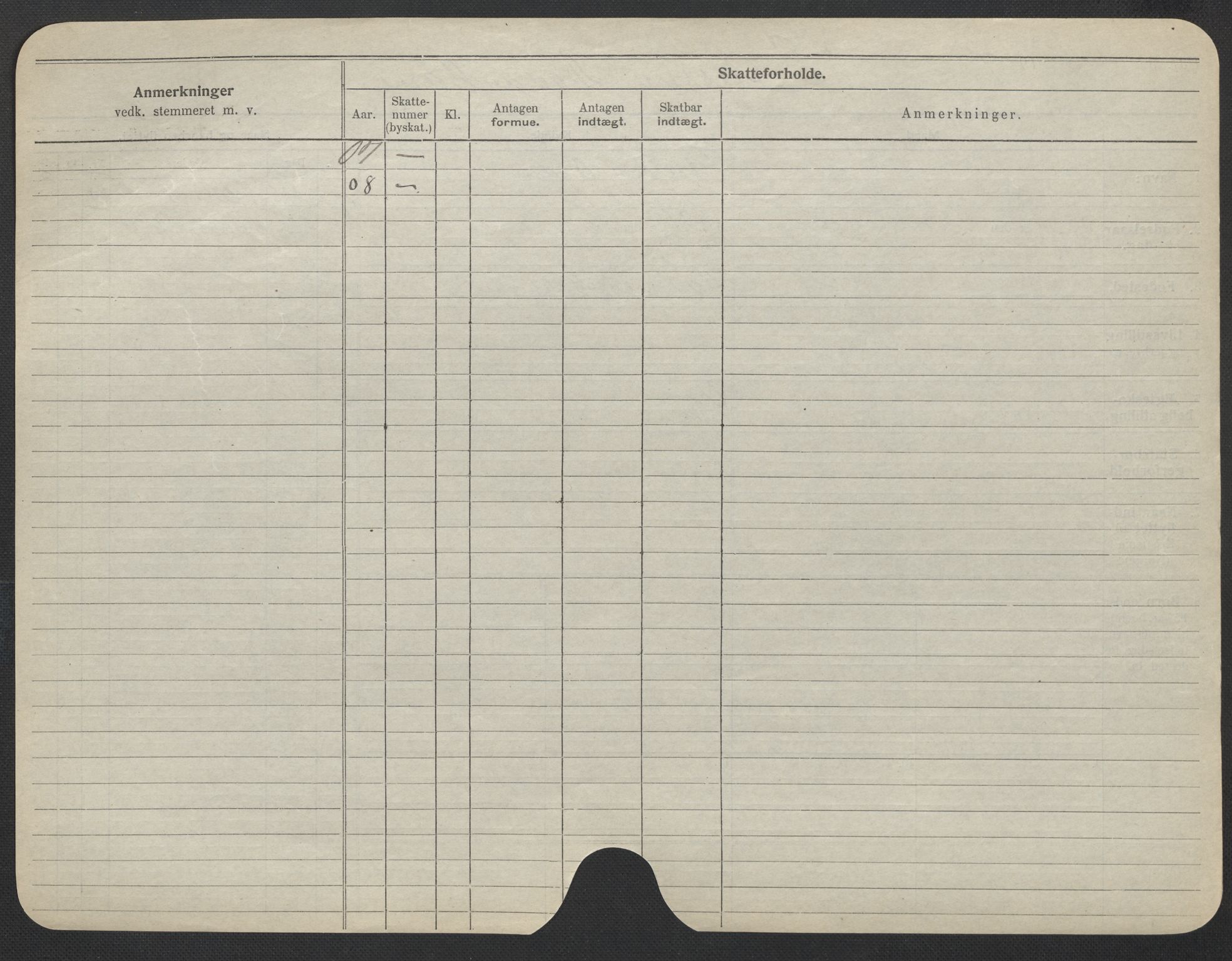 Oslo folkeregister, Registerkort, AV/SAO-A-11715/F/Fa/Fac/L0022: Kvinner, 1906-1914, p. 899b