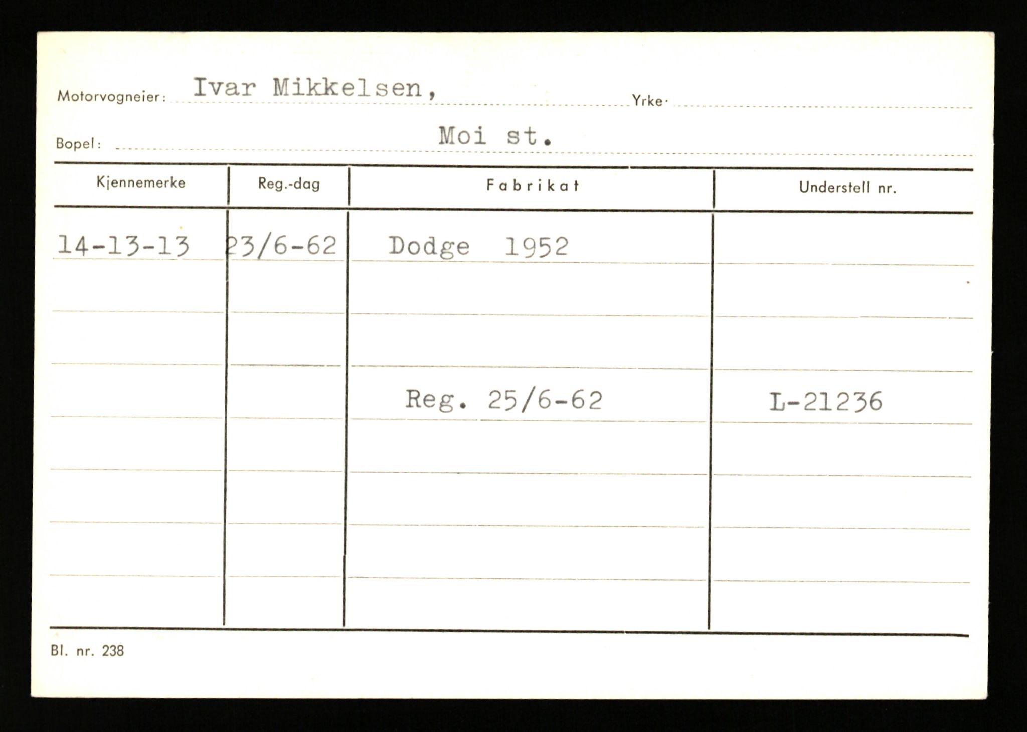 Stavanger trafikkstasjon, AV/SAST-A-101942/0/G/L0010: Registreringsnummer: 130000 - 239953, 1930-1971, p. 383