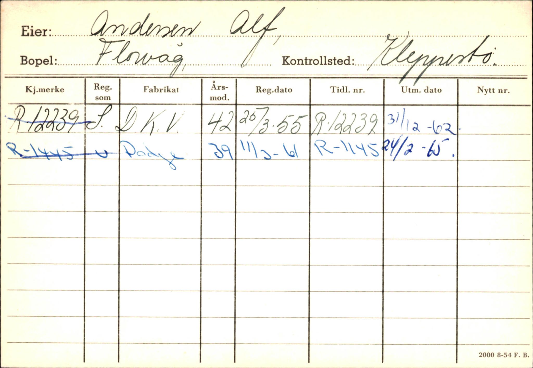 Statens vegvesen, Hordaland vegkontor, AV/SAB-A-5201/2/Ha/L0001: R-eierkort A, 1920-1971, p. 937