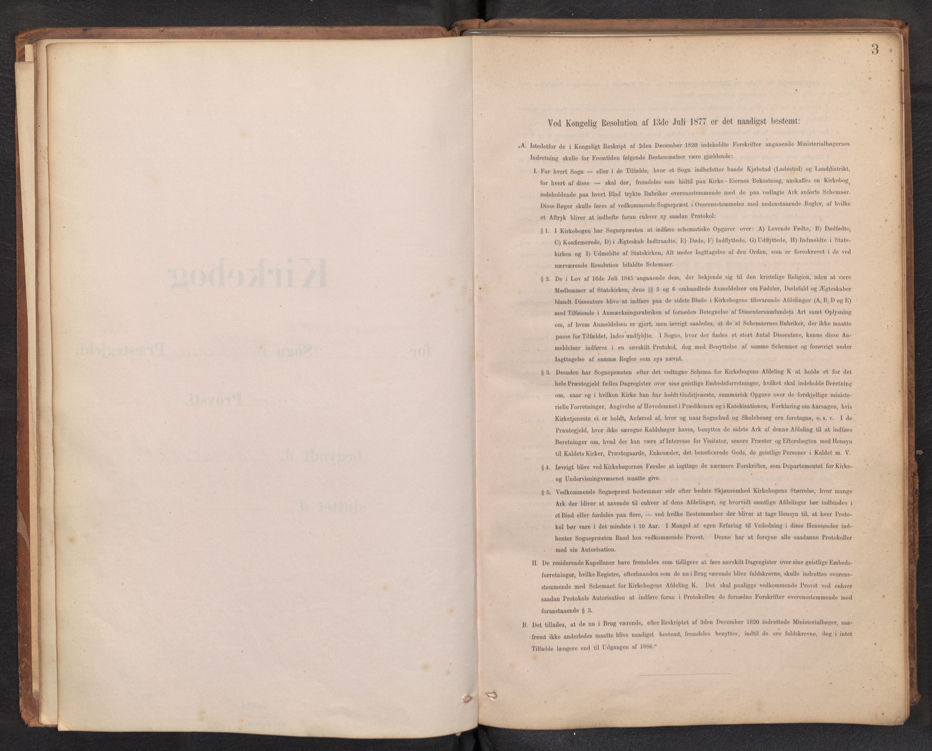 Askvoll sokneprestembete, SAB/A-79501/H/Haa/Haad/L0002: Diary records no. D 2, 1879-1916, p. 2b-3a