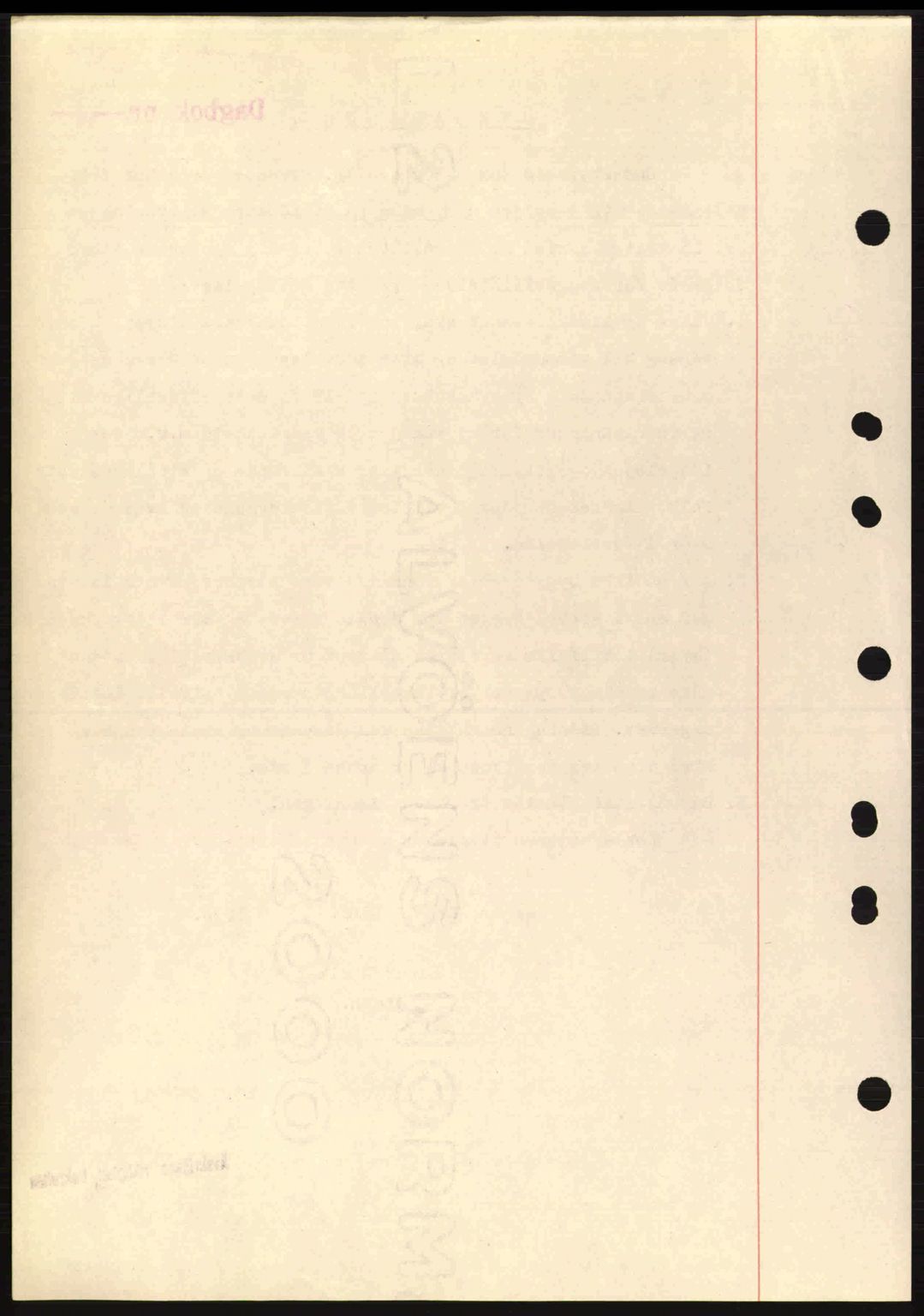 Byfogd og Byskriver i Bergen, SAB/A-3401/03/03Bc/L0004: Mortgage book no. A3-4, 1936-1937, Diary no: : 1633/1937