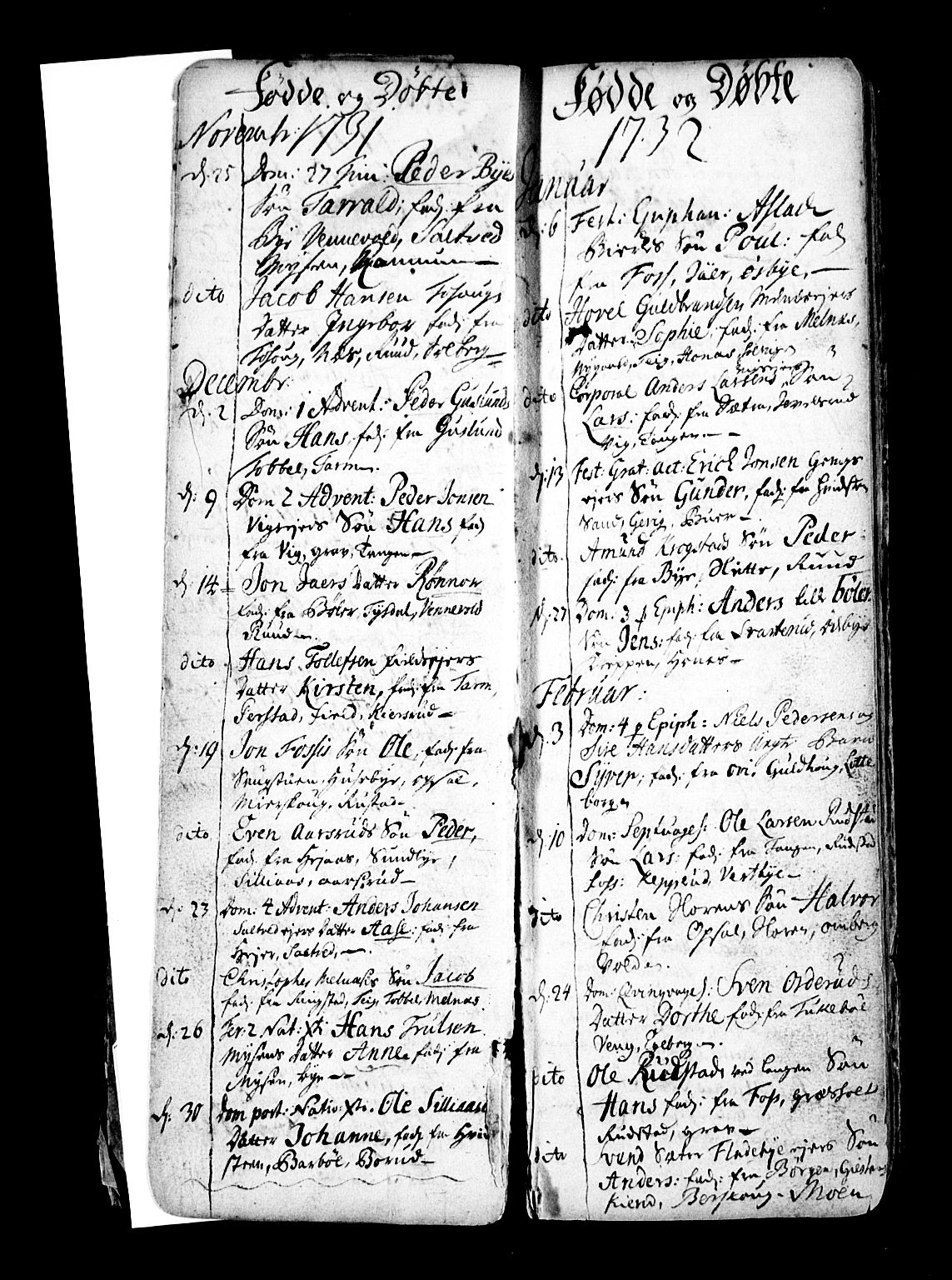 Enebakk prestekontor Kirkebøker, SAO/A-10171c/F/Fa/L0001: Parish register (official) no. I 1, 1719-1754