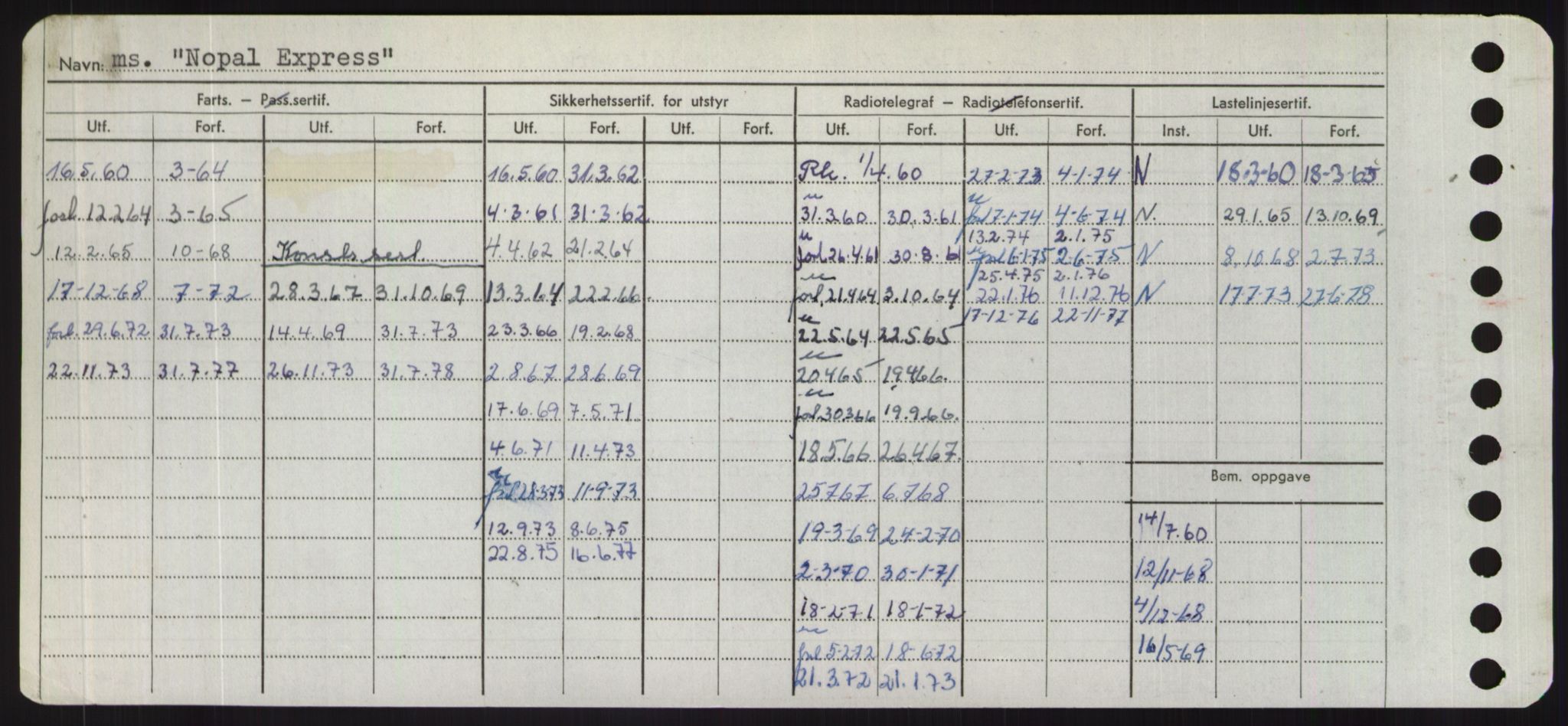 Sjøfartsdirektoratet med forløpere, Skipsmålingen, AV/RA-S-1627/H/Hd/L0026: Fartøy, N-Norhol, p. 280