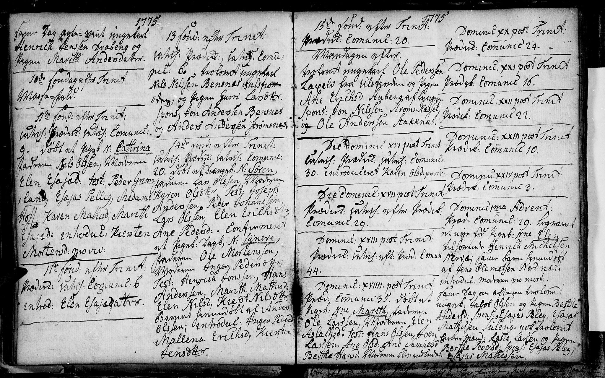 Lyngen sokneprestembete, AV/SATØ-S-1289/H/He/Hea/L0001kirke: Parish register (official) no. 1, 1756-1785