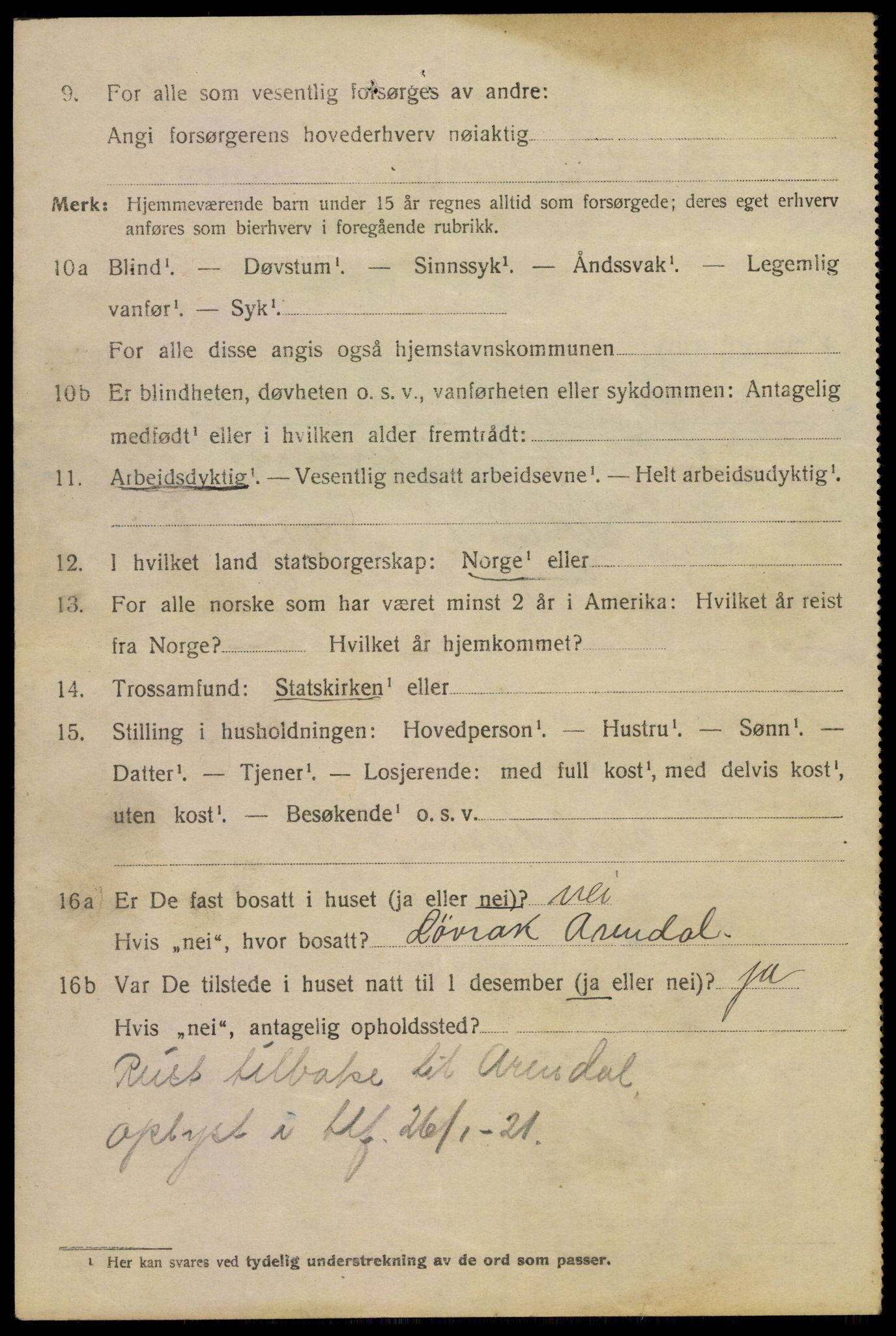 SAO, 1920 census for Kristiania, 1920, p. 158606