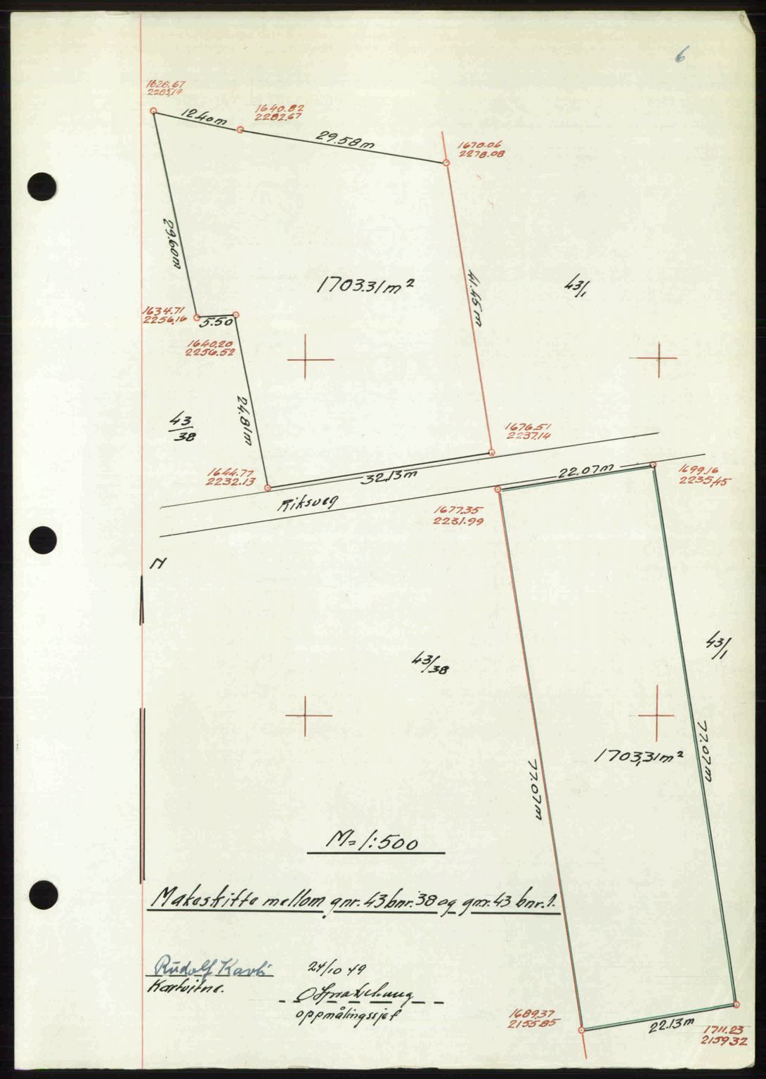 Romsdal sorenskriveri, AV/SAT-A-4149/1/2/2C: Mortgage book no. A31, 1949-1949, Diary no: : 3650/1949