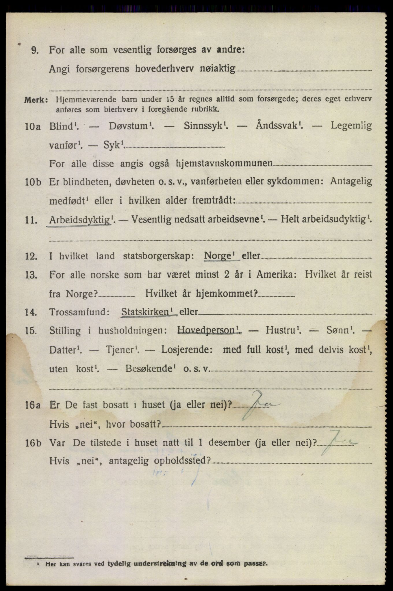SAKO, 1920 census for Hurum, 1920, p. 7081