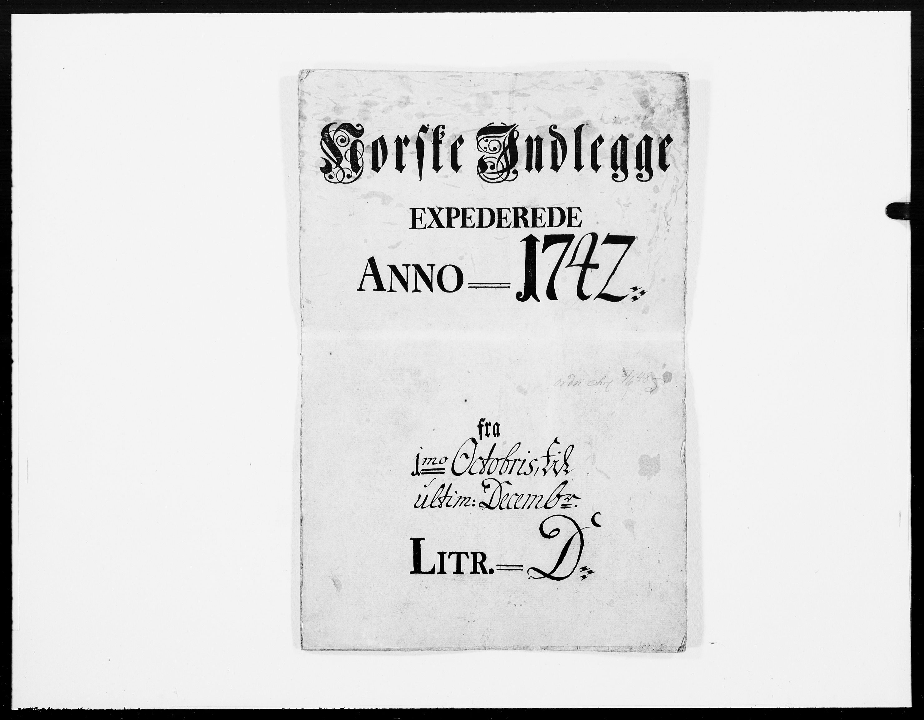 Danske Kanselli 1572-1799, RA/EA-3023/F/Fc/Fcc/Fcca/L0136: Norske innlegg 1572-1799, 1742, p. 317