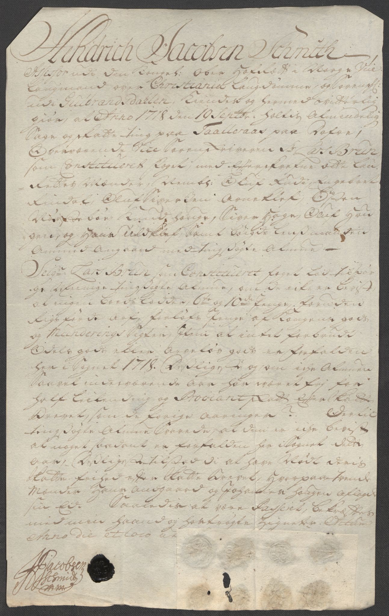 Rentekammeret inntil 1814, Reviderte regnskaper, Fogderegnskap, AV/RA-EA-4092/R17/L1188: Fogderegnskap Gudbrandsdal, 1718, p. 142