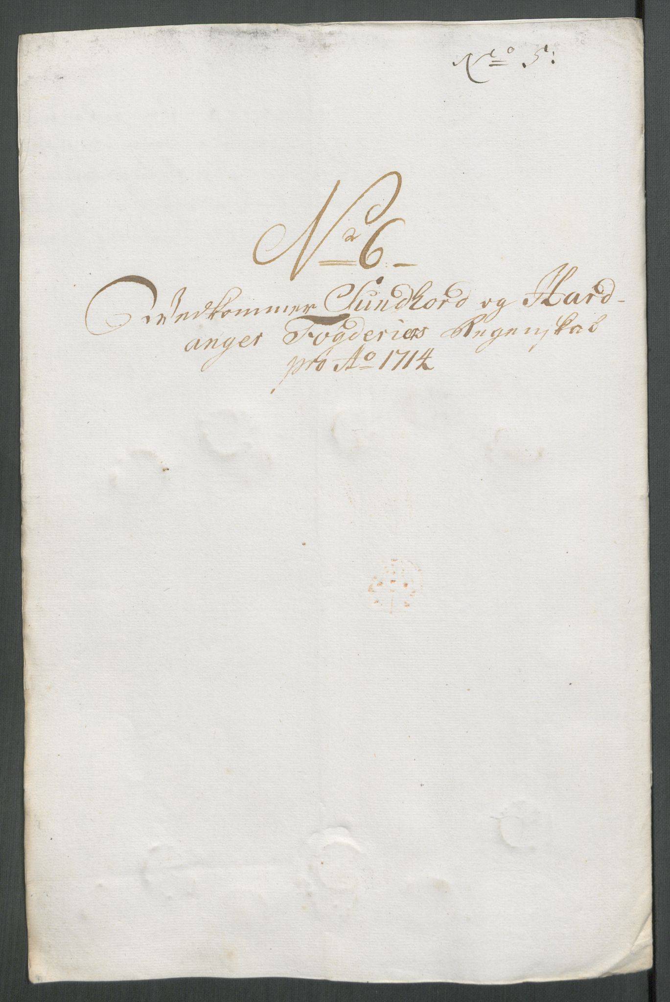 Rentekammeret inntil 1814, Reviderte regnskaper, Fogderegnskap, AV/RA-EA-4092/R48/L2990: Fogderegnskap Sunnhordland og Hardanger, 1714, p. 130