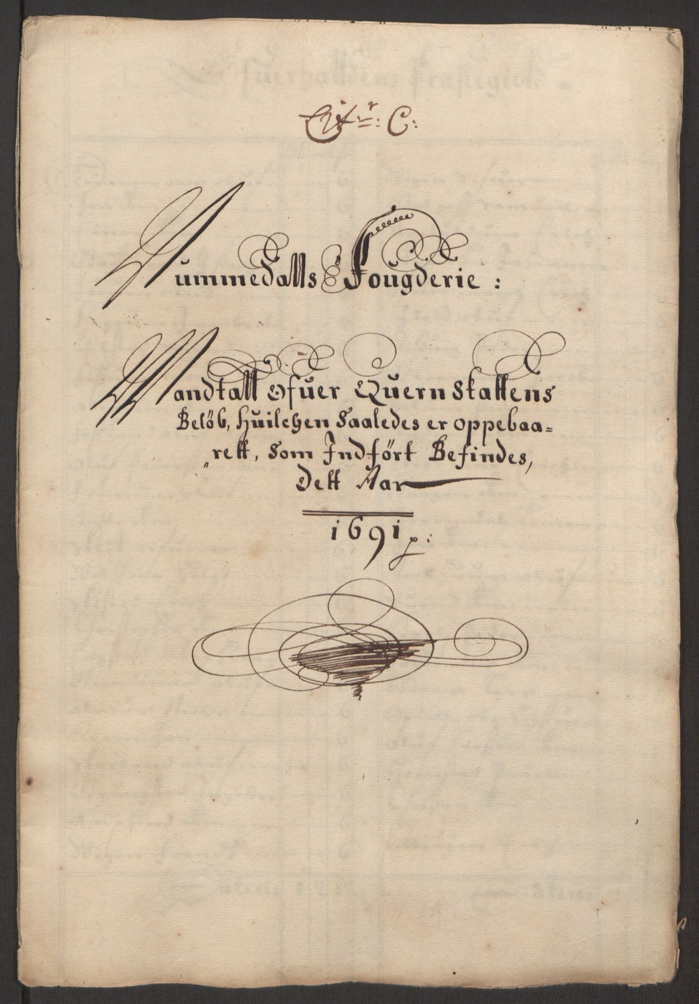 Rentekammeret inntil 1814, Reviderte regnskaper, Fogderegnskap, RA/EA-4092/R64/L4423: Fogderegnskap Namdal, 1690-1691, p. 210