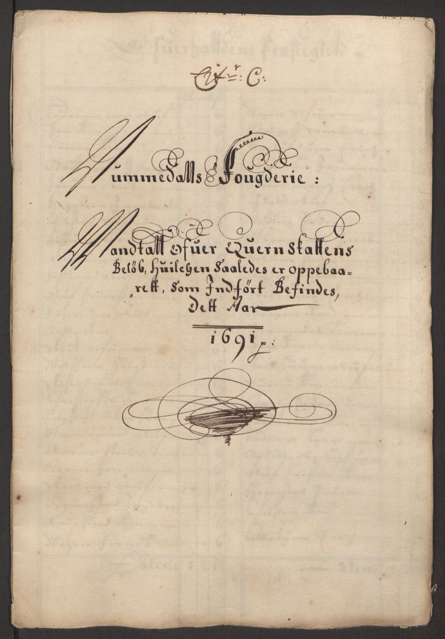 Rentekammeret inntil 1814, Reviderte regnskaper, Fogderegnskap, AV/RA-EA-4092/R64/L4423: Fogderegnskap Namdal, 1690-1691, p. 210