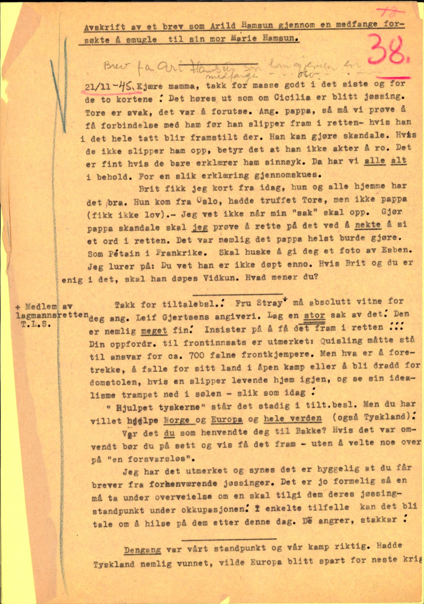 Landssvikarkivet, Arendal politikammer, AV/RA-S-3138-25/D/Dc, 1945-1951, p. 359