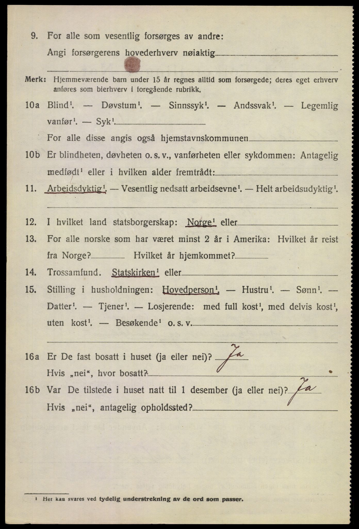 SAKO, 1920 census for Øvre Sandsvær, 1920, p. 1605