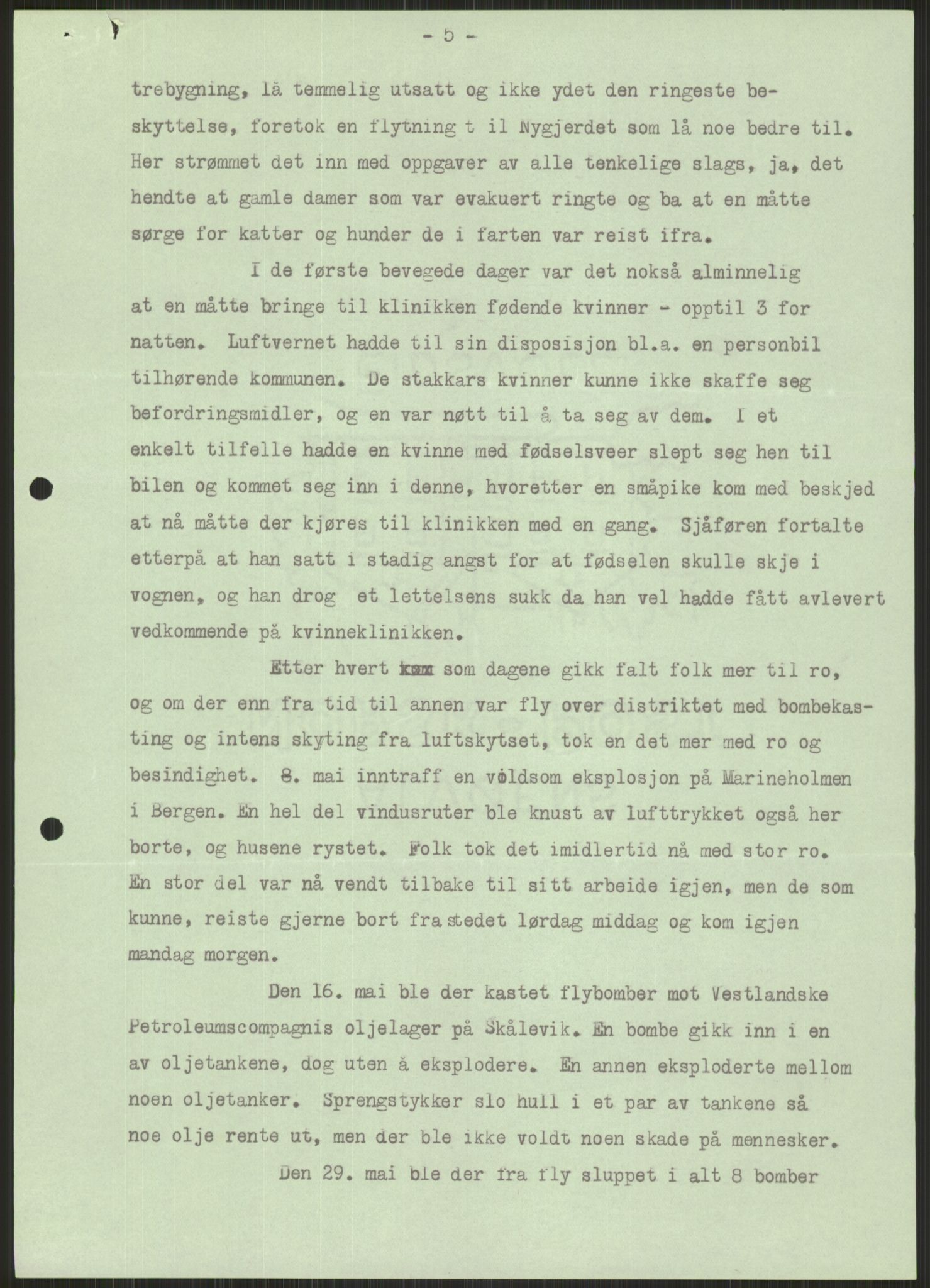 Forsvaret, Forsvarets krigshistoriske avdeling, AV/RA-RAFA-2017/Y/Ya/L0015: II-C-11-31 - Fylkesmenn.  Rapporter om krigsbegivenhetene 1940., 1940, p. 358