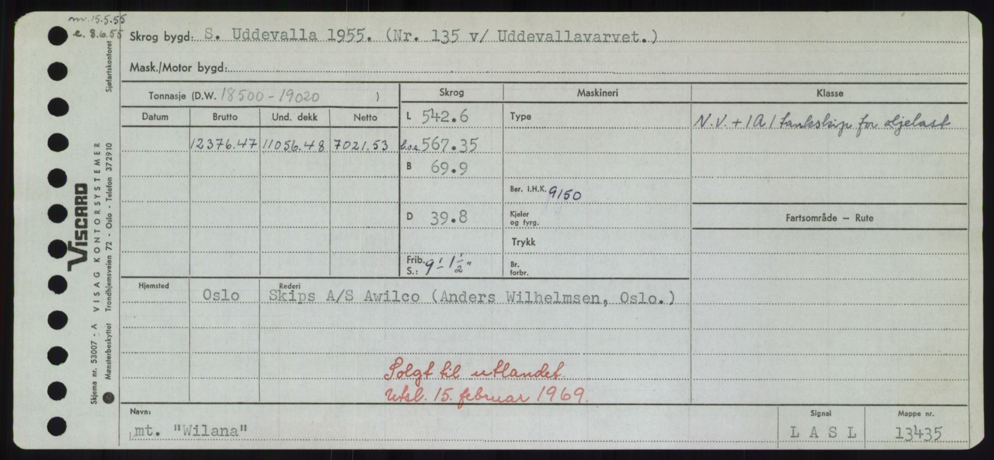 Sjøfartsdirektoratet med forløpere, Skipsmålingen, RA/S-1627/H/Hd/L0041: Fartøy, Vi-Ås, p. 321